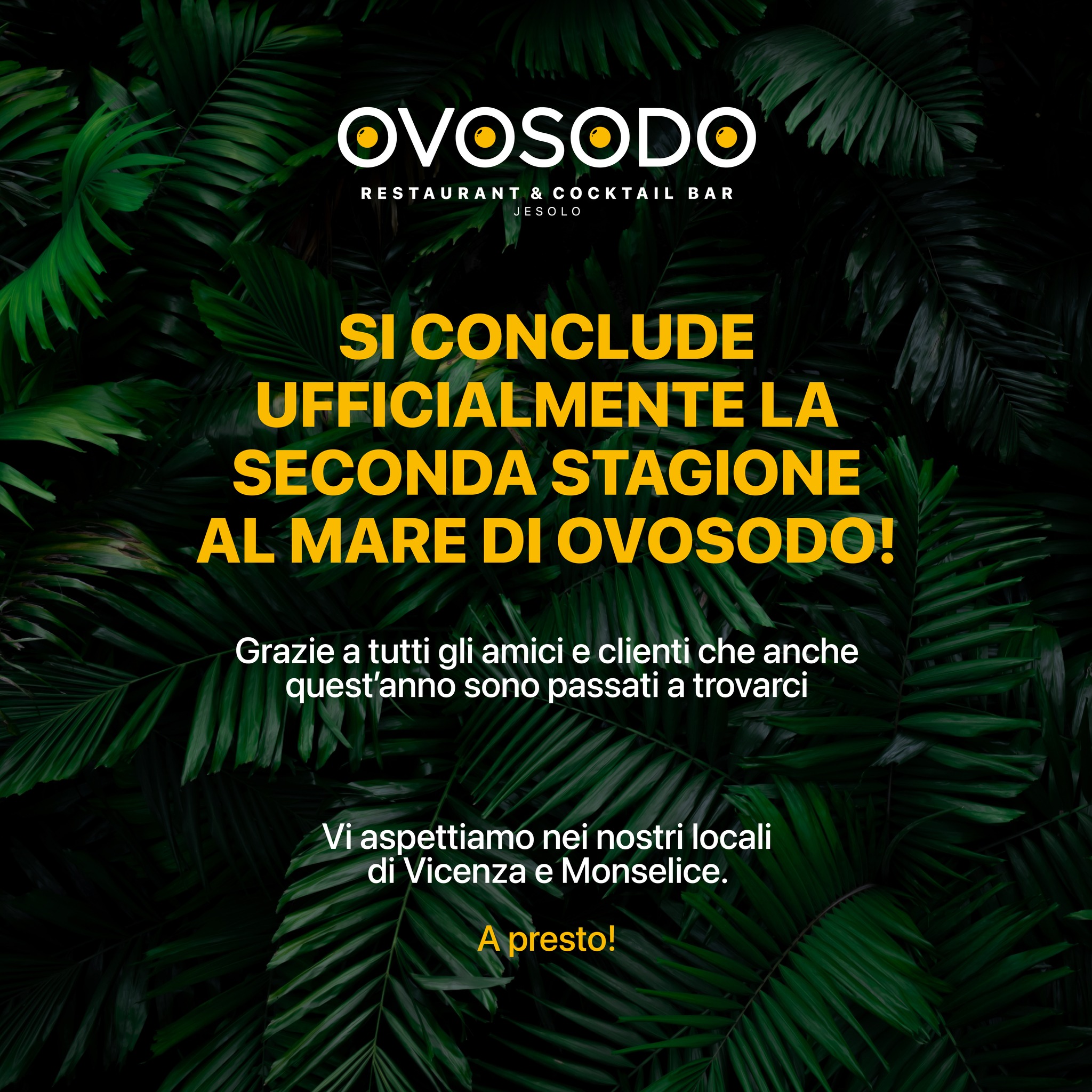 Ovosodo Restaurant & Cocktail Bar - 𝘓𝘰𝘰𝘬 𝘶𝘱 𝘵𝘰 𝘵𝘩𝘦 𝘴𝘬𝘺 Vedrai la sua ...