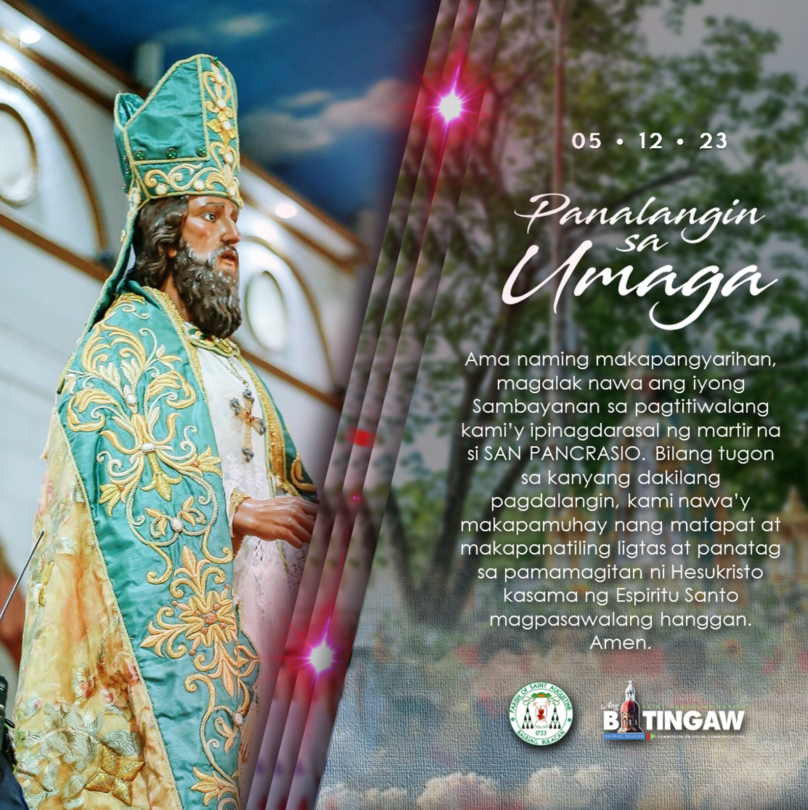 PA... - Ang Batingaw - Saint Augustine Parish Baliwag, Bulacan