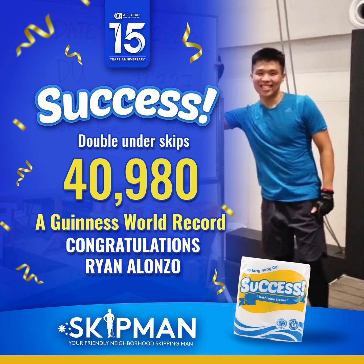 Congratulations @skipman_... - All Year Home Products, Inc. | Facebook