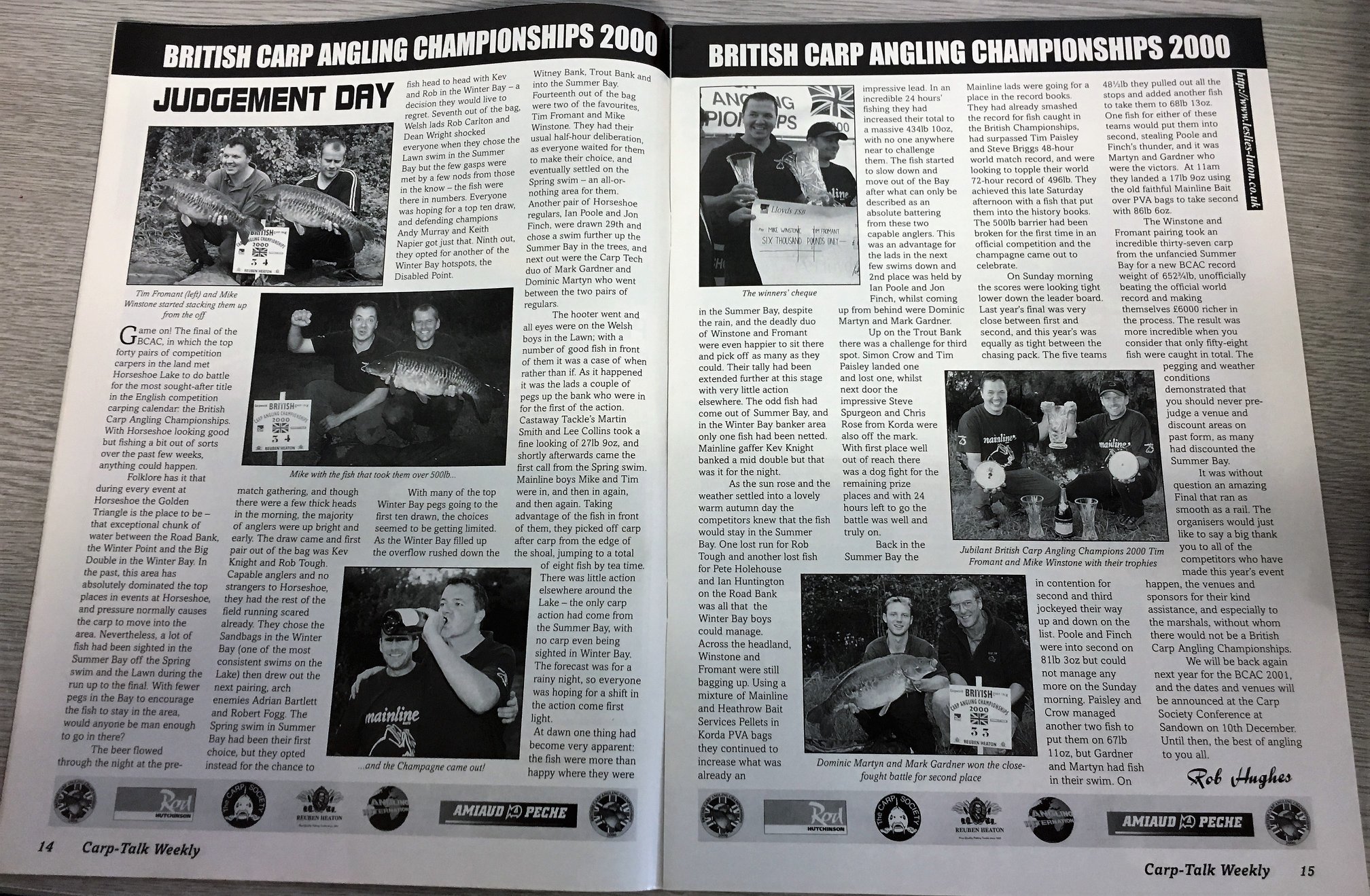 Two years ago today... - British Carp Angling Championships