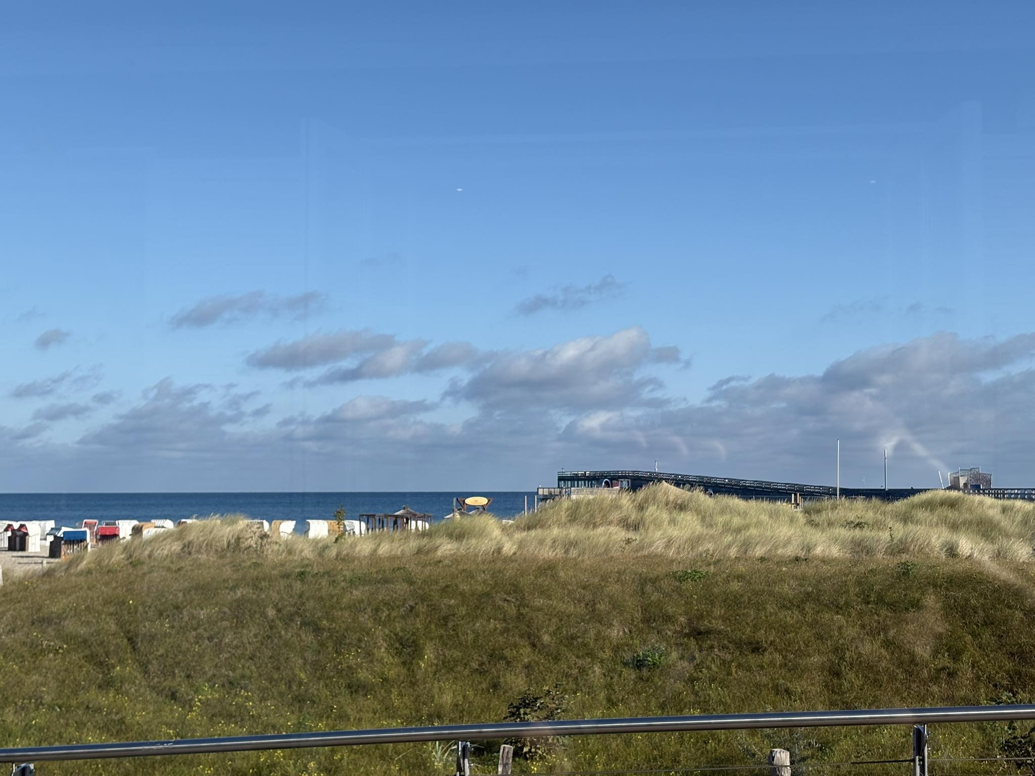 Heiligenhafen | Letzter Kaffee ☕️ auf Sonnenterrasse ☀️mit Blick auf ...