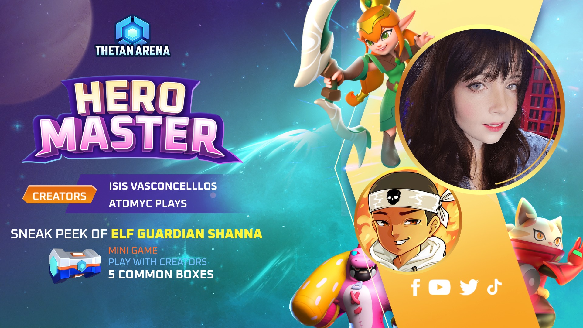 Thetan Arena - Hero Master livestreaming series is back...