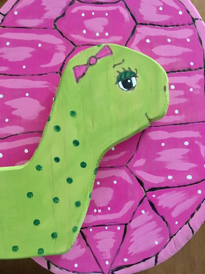 Meet Shelly the pink shelled 🐢. She is... - JC Duncan Designs | Facebook