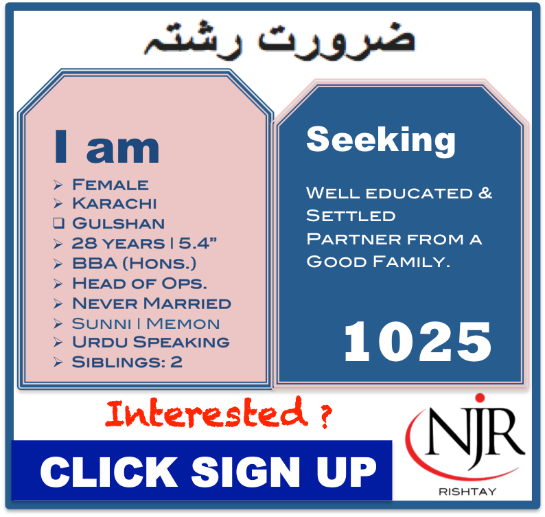 Karachi Rishta Online - Marriage Rishta Service Consultant