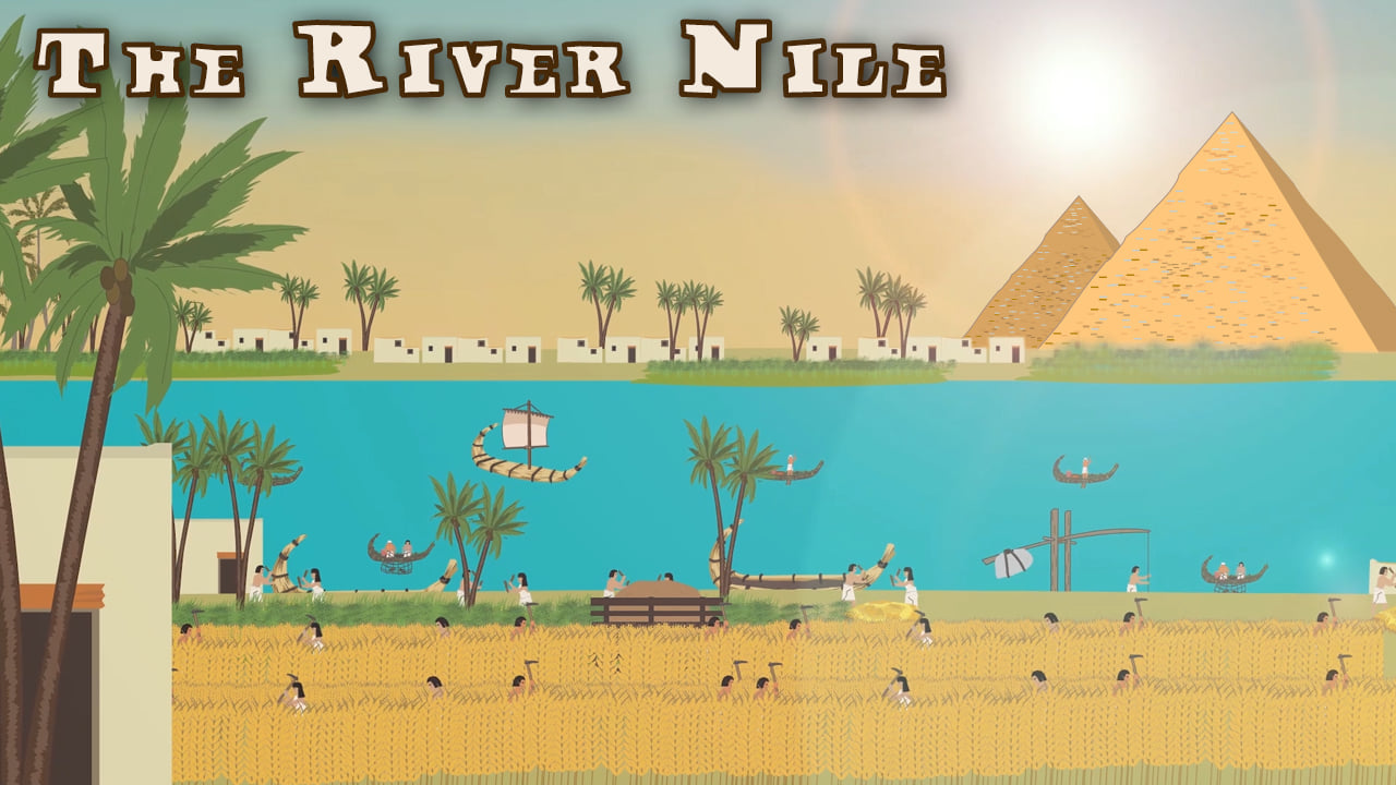 Simple History - The river Nile was life in ancient Egypt, providing a ...