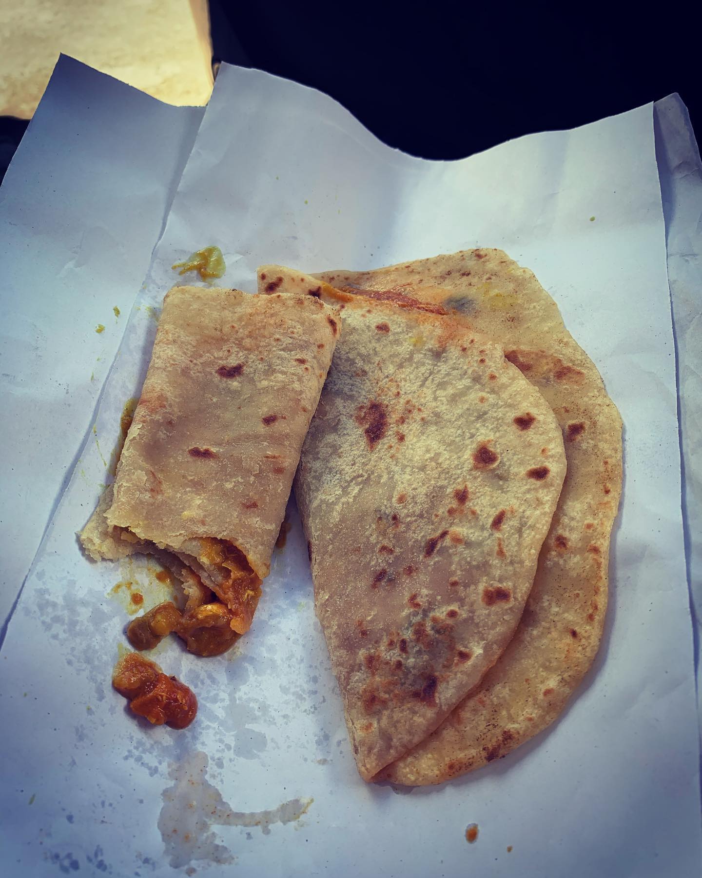Ene ti roti chaud kot Feroz a Grand... - Mauritius Tasted