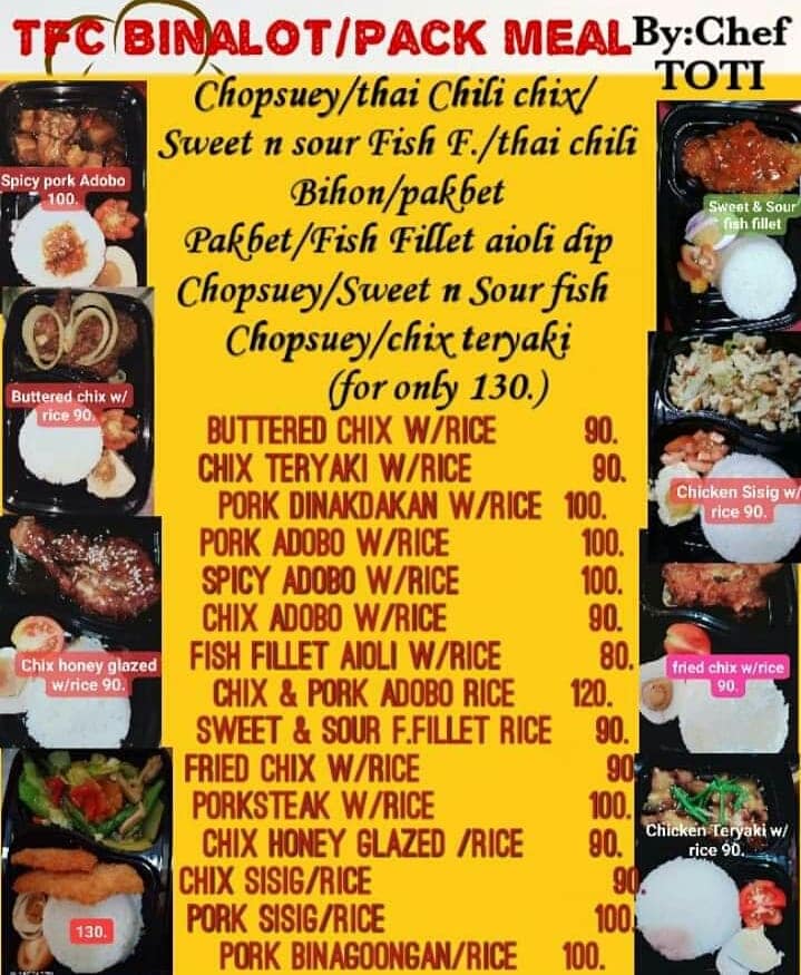 TFC - New Menu💗🔥 Come try out some amazing new menu items...