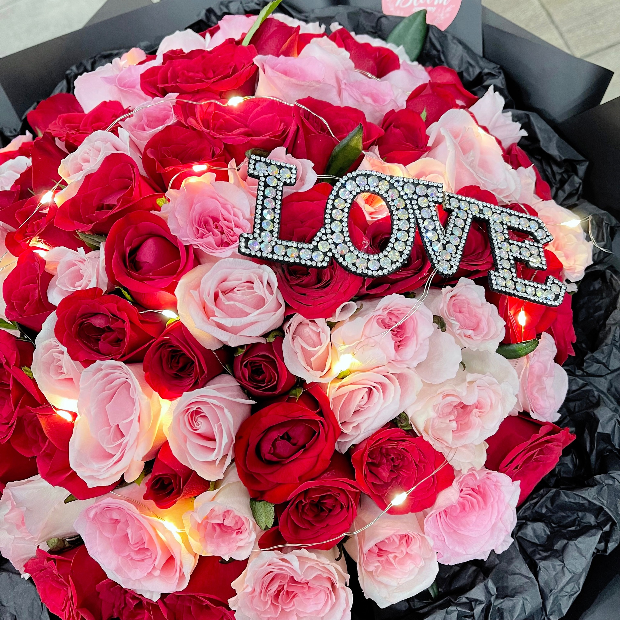 BLOOM.com.my - 520 Valentine's Day Bouquet: Roses with LED... | Facebook