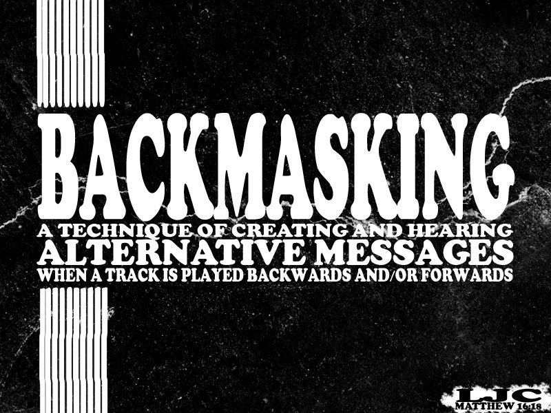 Backmasking