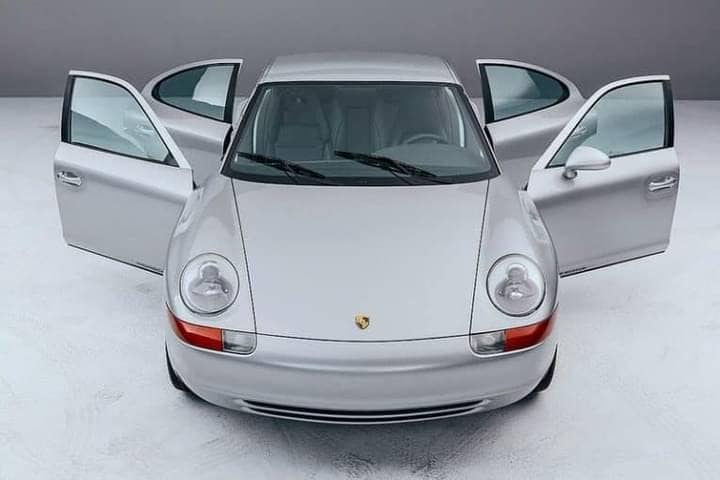 Miniature Porsche 989 Proto 1988 - Échelle 1/18 Par CMF - Très Rare - Occasion Comme Neuf