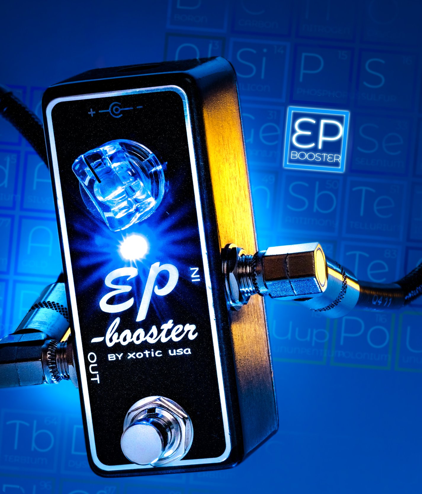 Does the Xotic EP Booster require a voltage doubler for 18 volts?