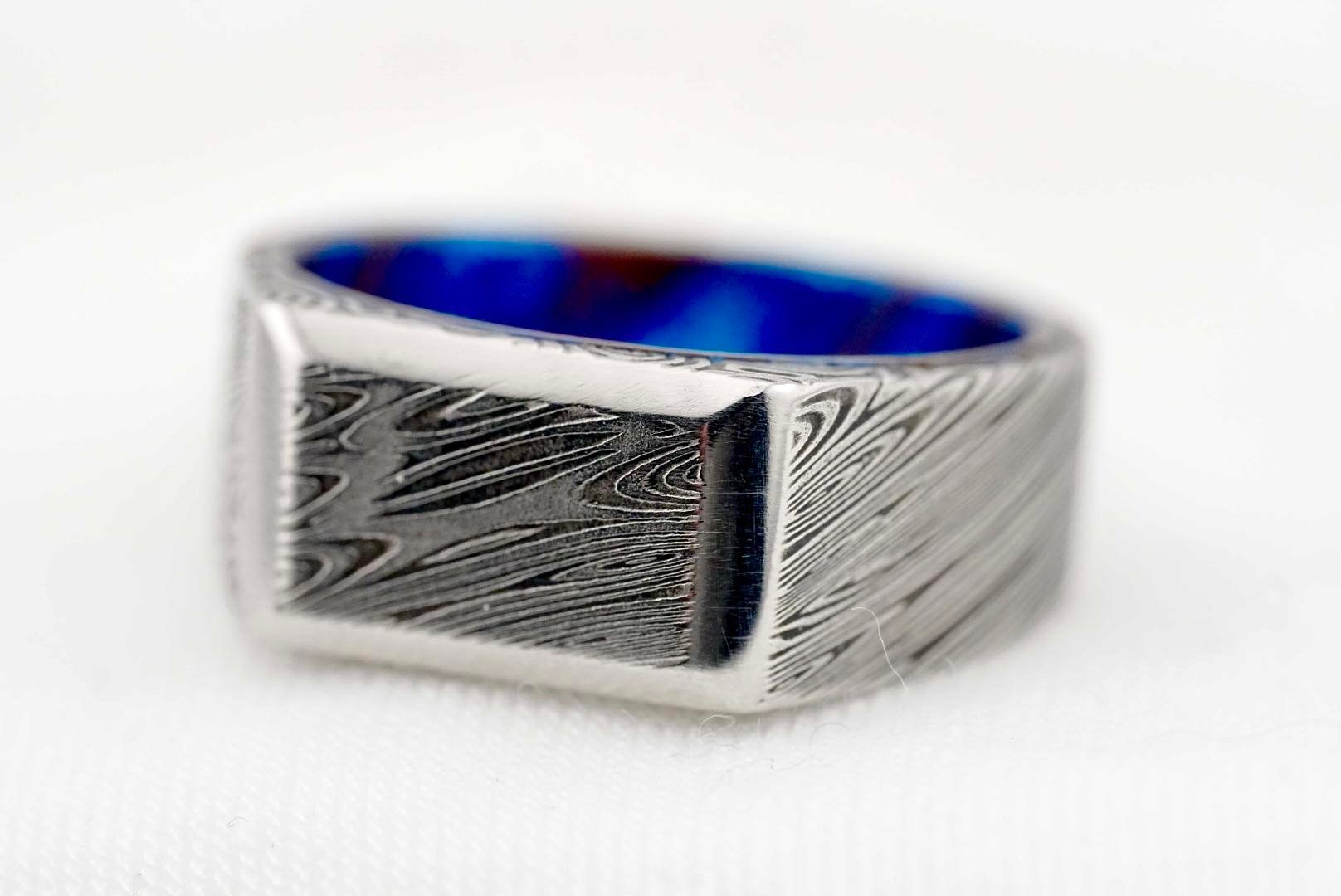 Devilman tribute silver ring. Refined prototype