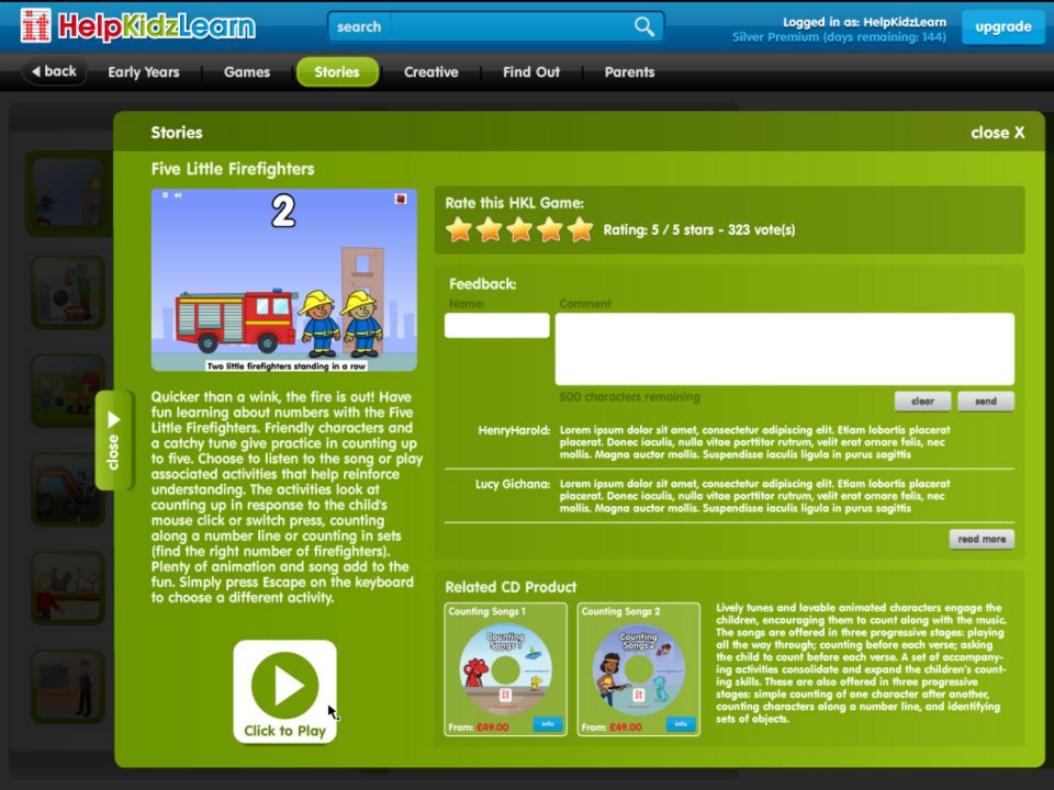 HelpKidzLearn - HelpKidzLearn: Possible activity info (Spring 2012 ...