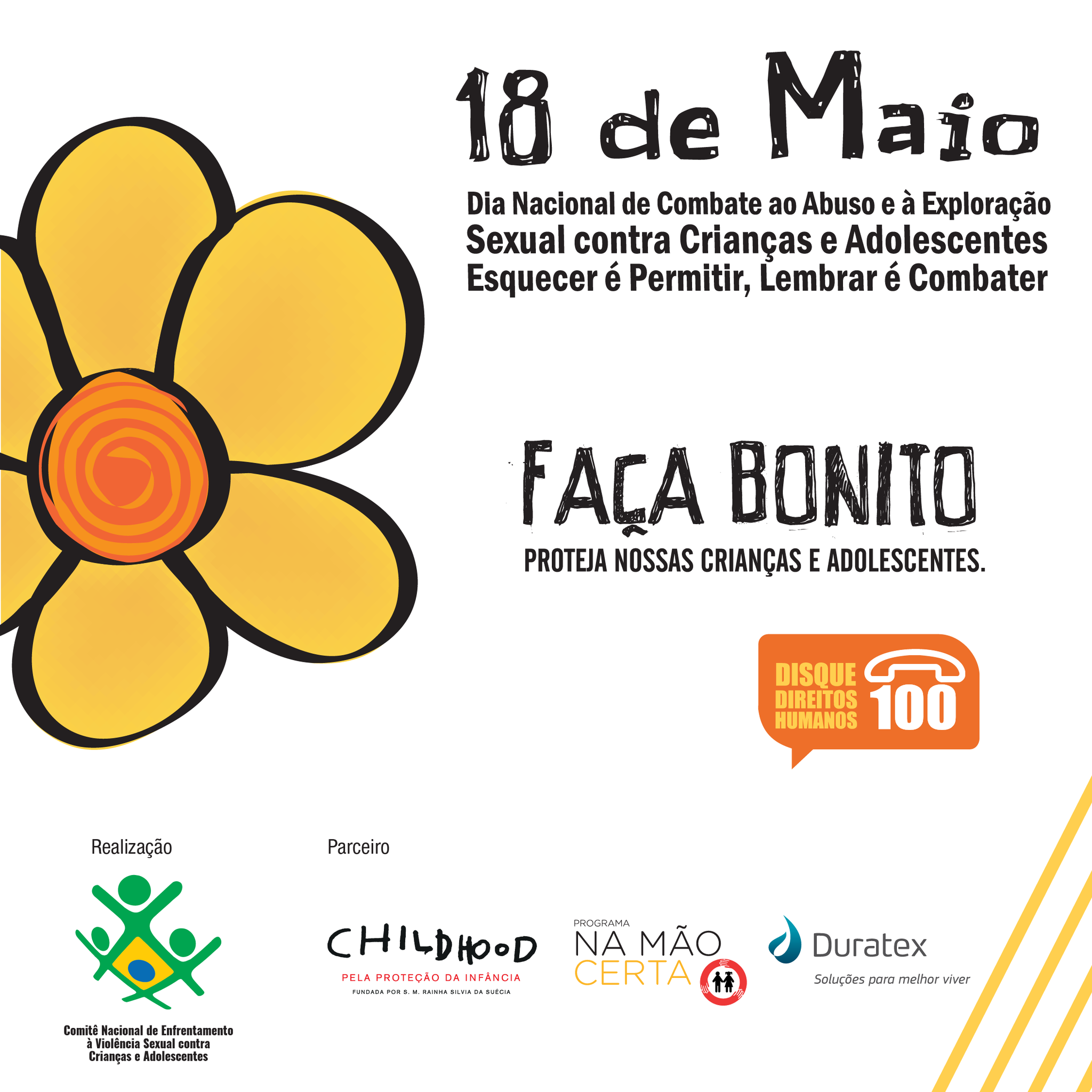 Dexco - Hoje, dia 18 de maio, é o Dia Nacional do Combate ao Abuso e à ...