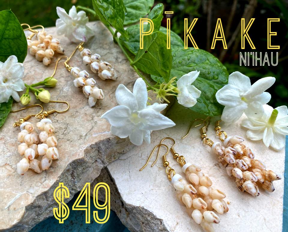 SALE! 🌿 $79 Ni'ihau Pīkake style earrings. The classic style