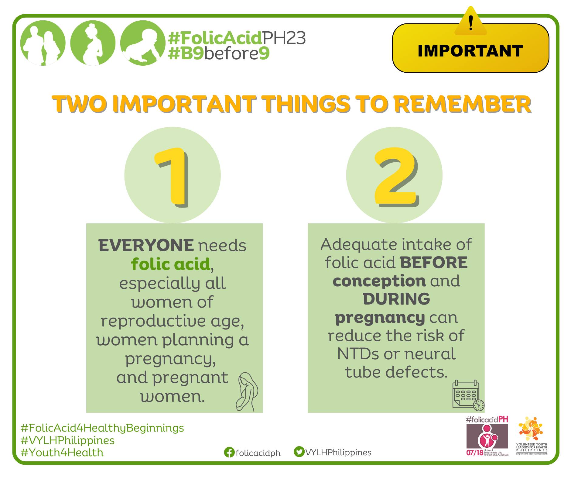folicacidPH - 🌱💊 Folic Acid: Essential Facts to Remember! 💊🌱 As we ...