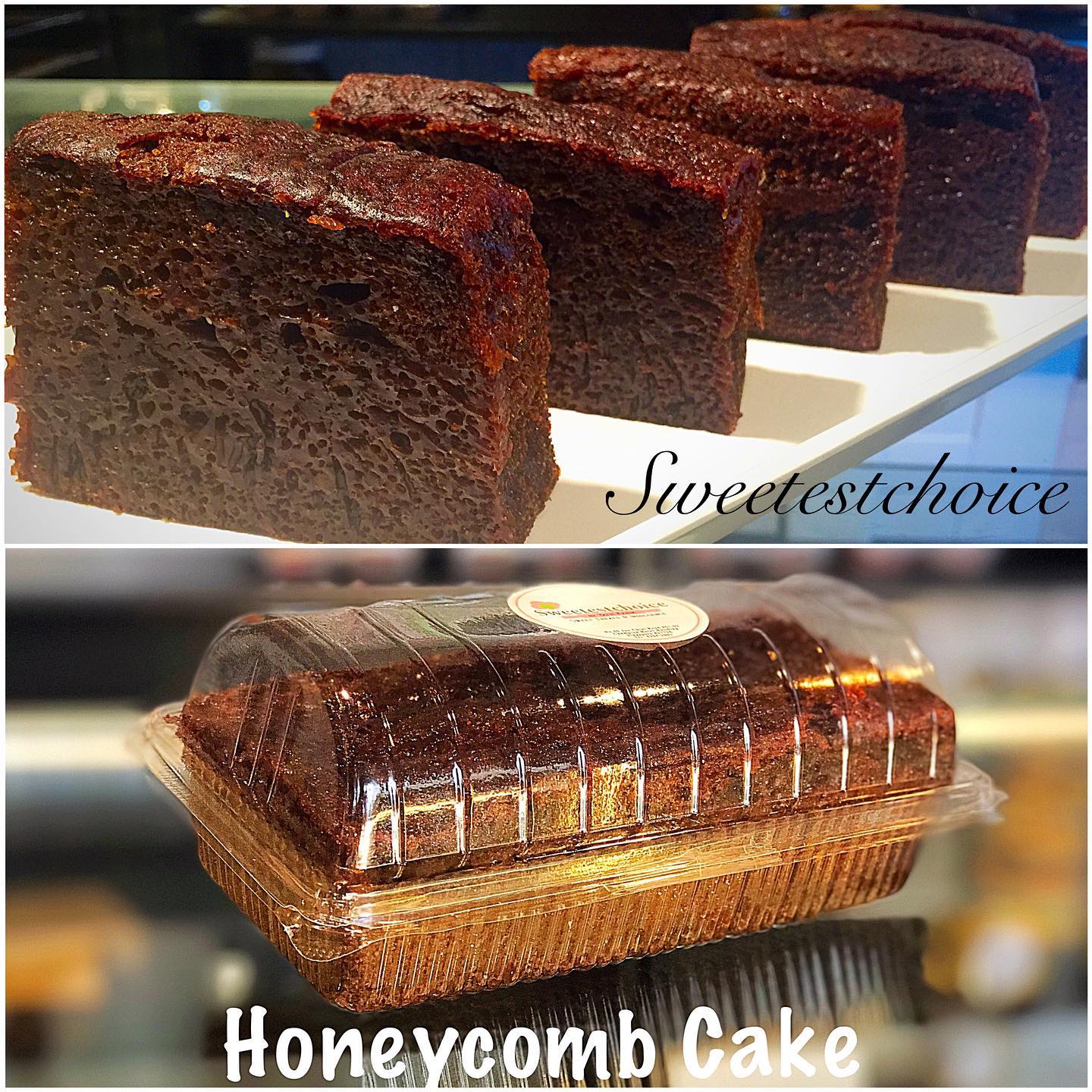 Sweetestchoice Some Calls It Kek Sarang Semut Kek Gula Hangus Kek Sponge Or Honeycomb Cakes Come On Over We Have Them In Slices And Whole Jom Ngopi With Our Cakes Sweetestchoice