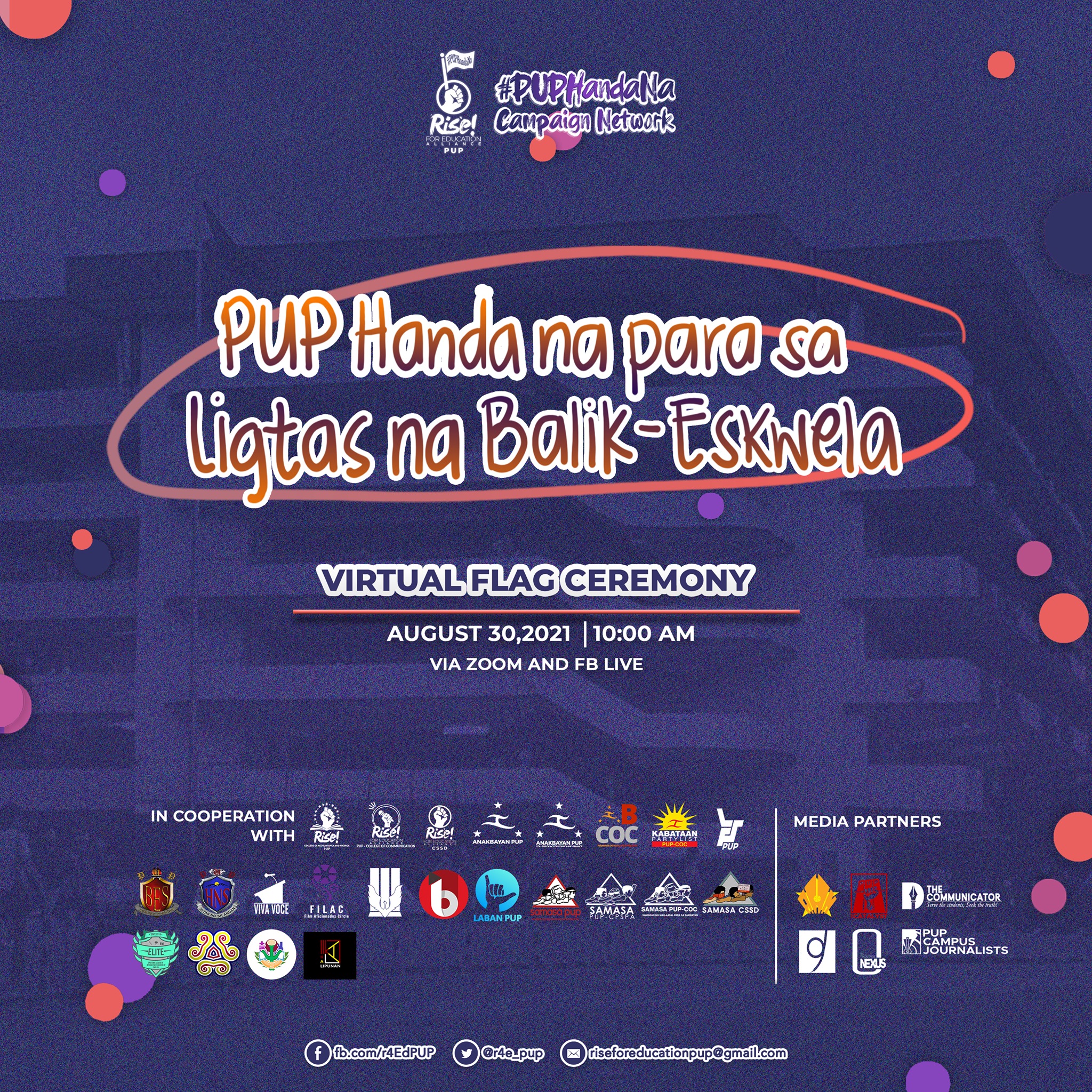 Rise - PUP Handa na para sa Ligtas na Balik-Eskwela! Husto na ang ...