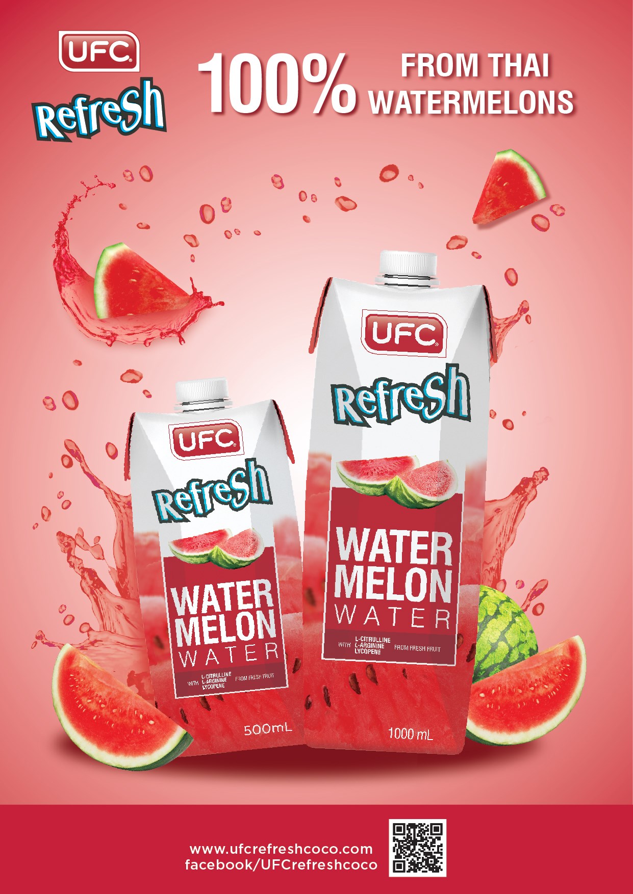 UFC Cafe' - ทำไมน้ำแตงโมจาก UFC Refresh ถึงดีต่อสุขภาพ 💝...