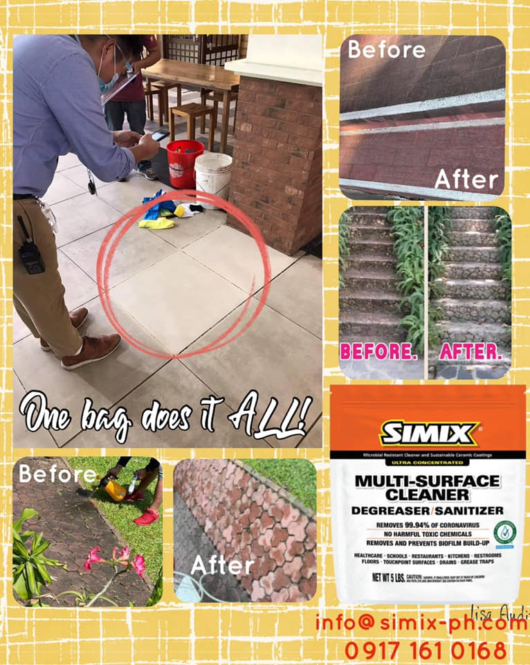 SIMIX Multi-Surface Cleaner Degreaser Sanitizer