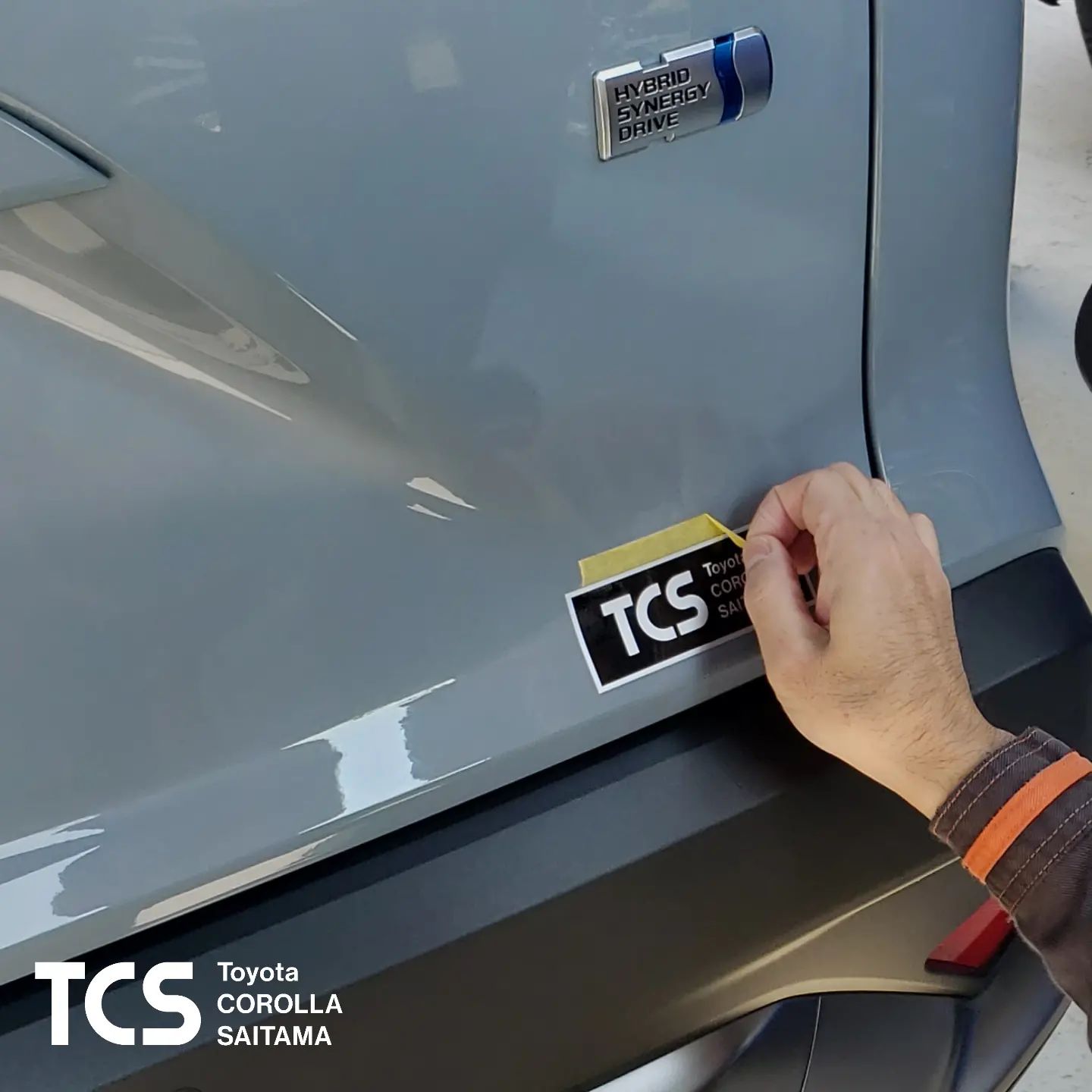 トヨタカローラ埼玉 - New「TCSステッカー」 カローラ埼玉からお届け 