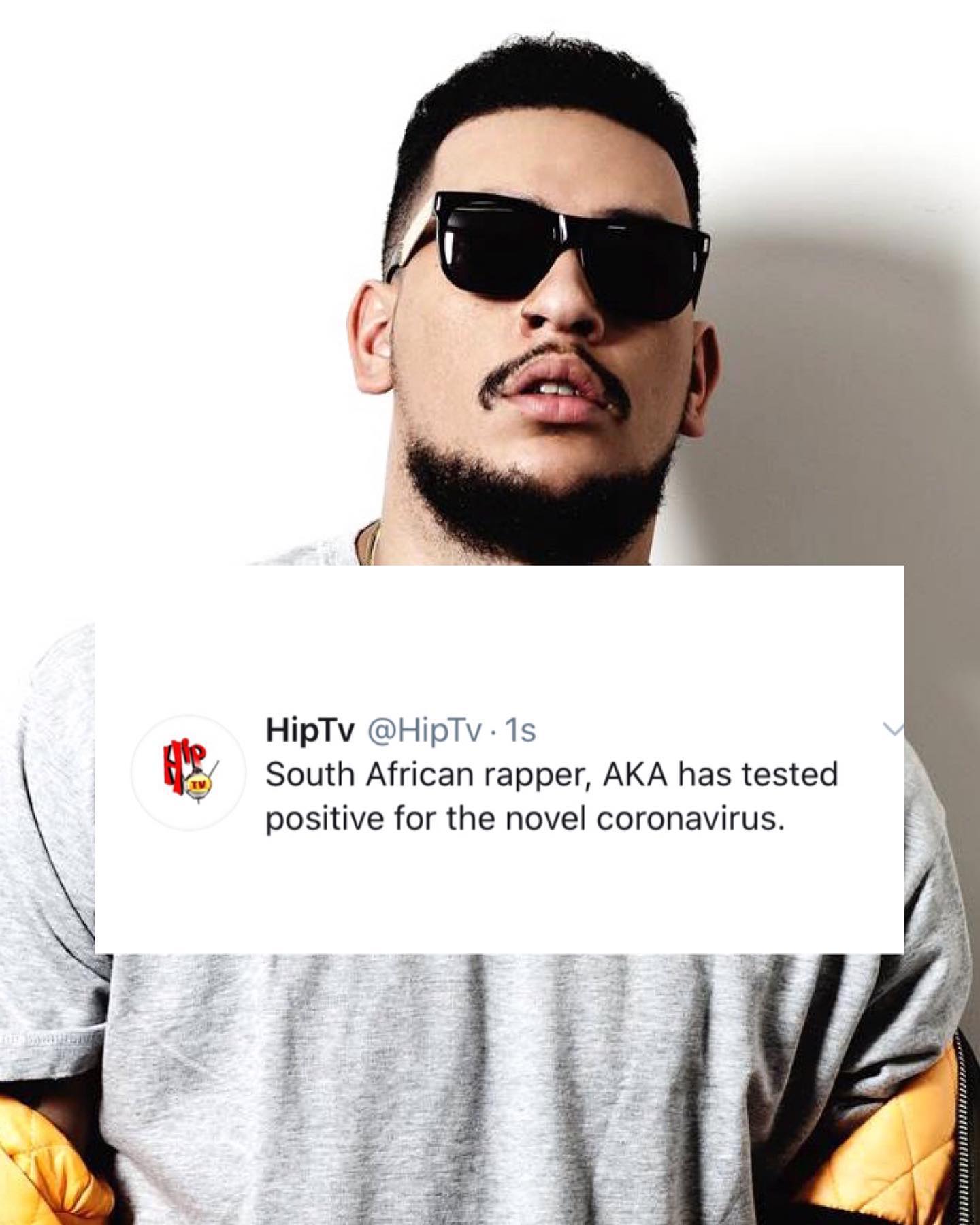 HipTv - South African rapper, AKA has tested positive for...