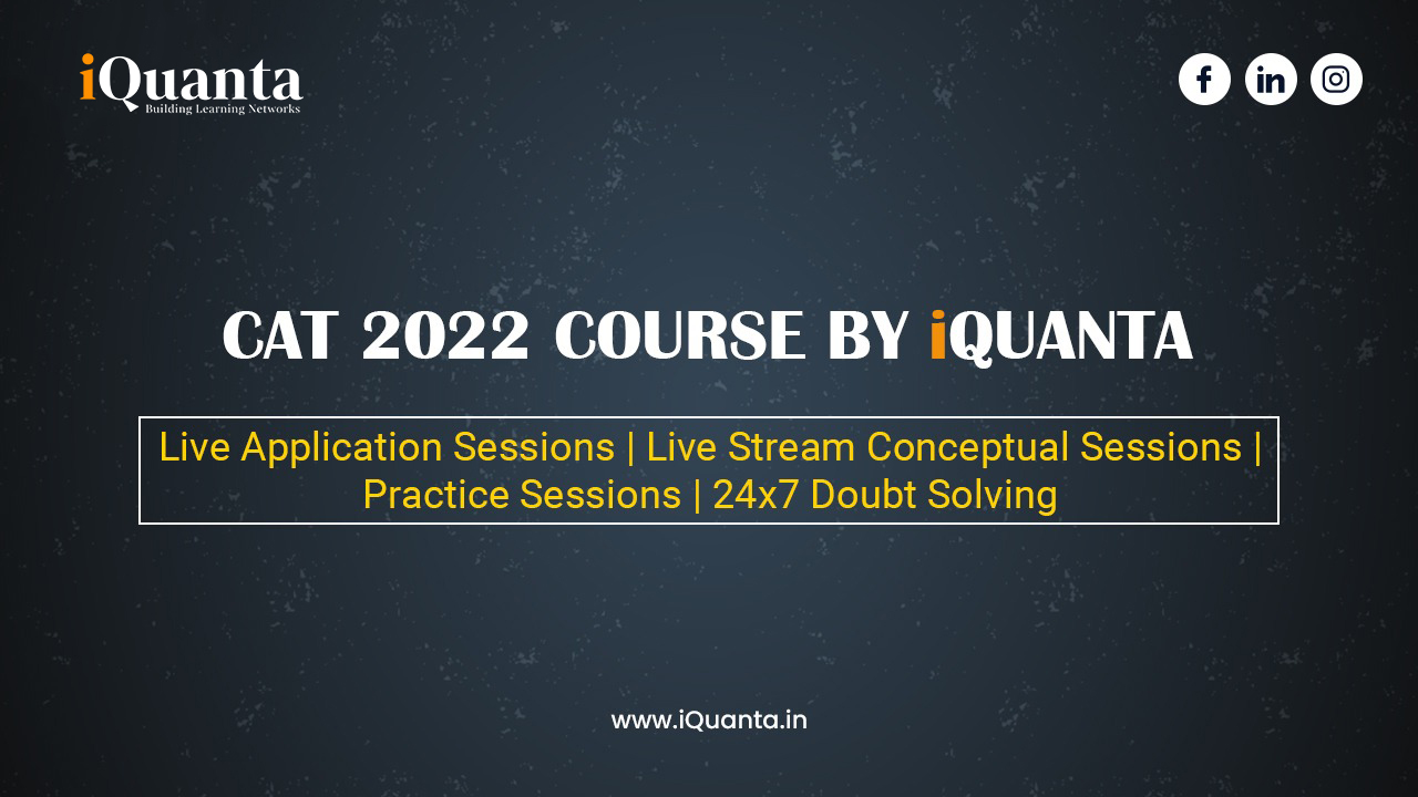 iQuanta CAT 2022 Course - Quant Batch 2 | Facebook