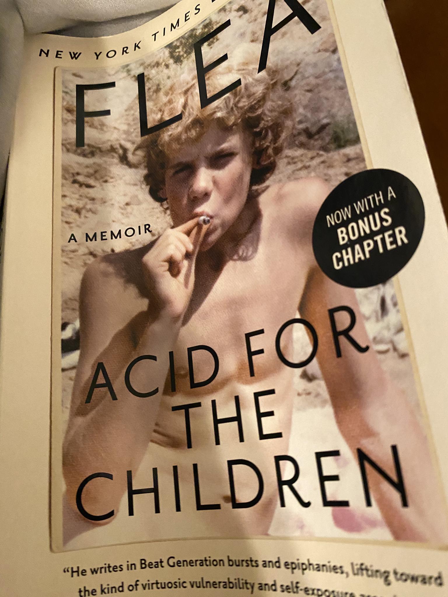 Anthony Kiedis might not seem like the typical memoir writer, but 