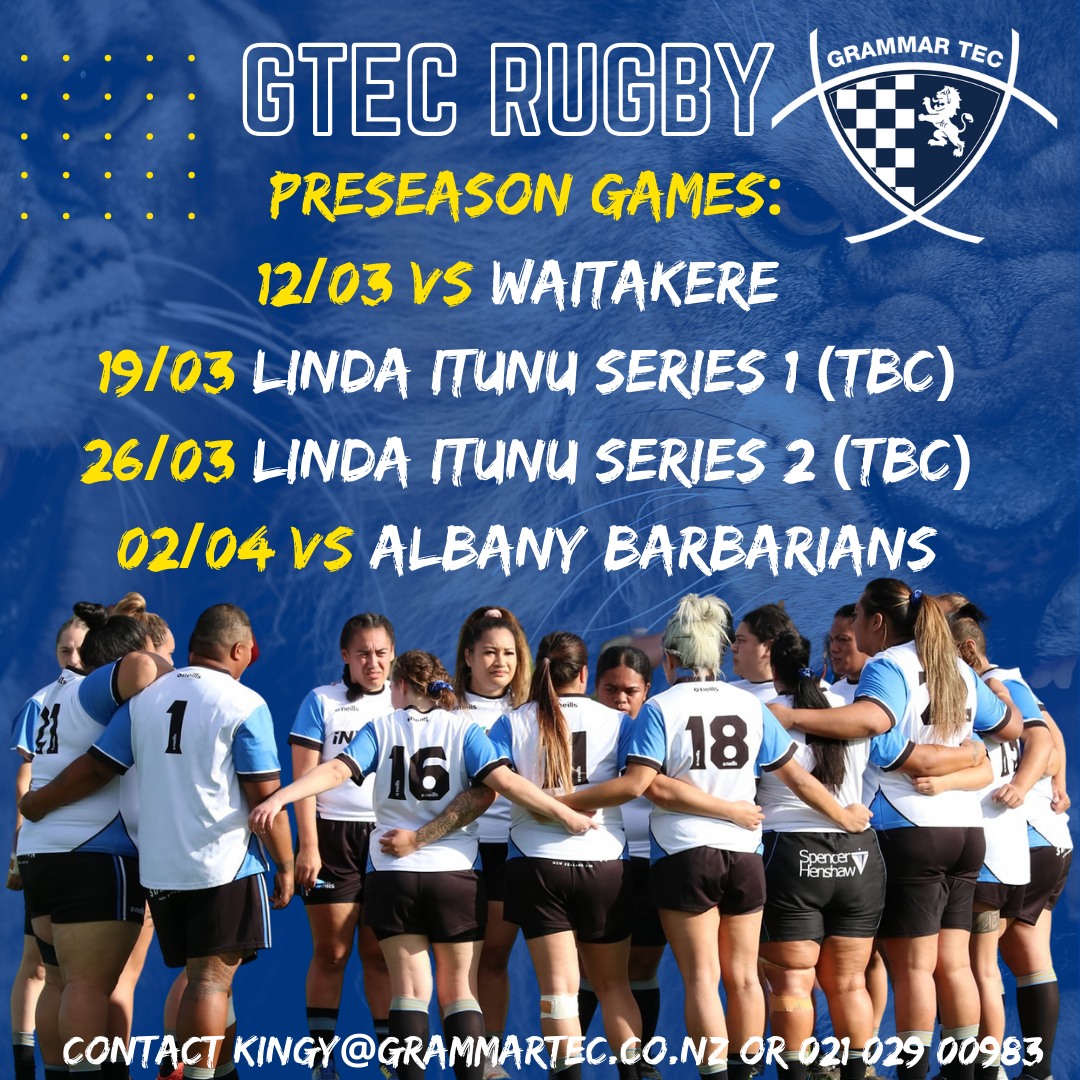 GTEC LIONESSES I Check below... - Grammar TEC Rugby Club Inc.