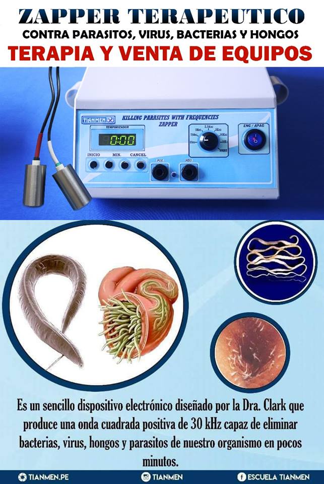 Escuela Tianmen - ZAPPER TERAPEUTICO Terapia y Venta de Equipos TIANMEN ...