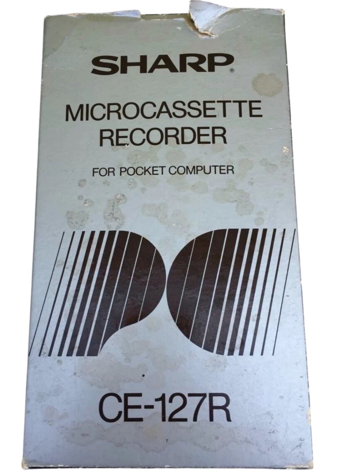 Sharp CE-127R microcassette recorder for pocket computers