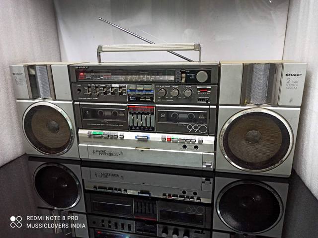 SHARP JAPAN GF-990G CLASSIC VINTAGE STEREO MUSIC SYSTEM 1984