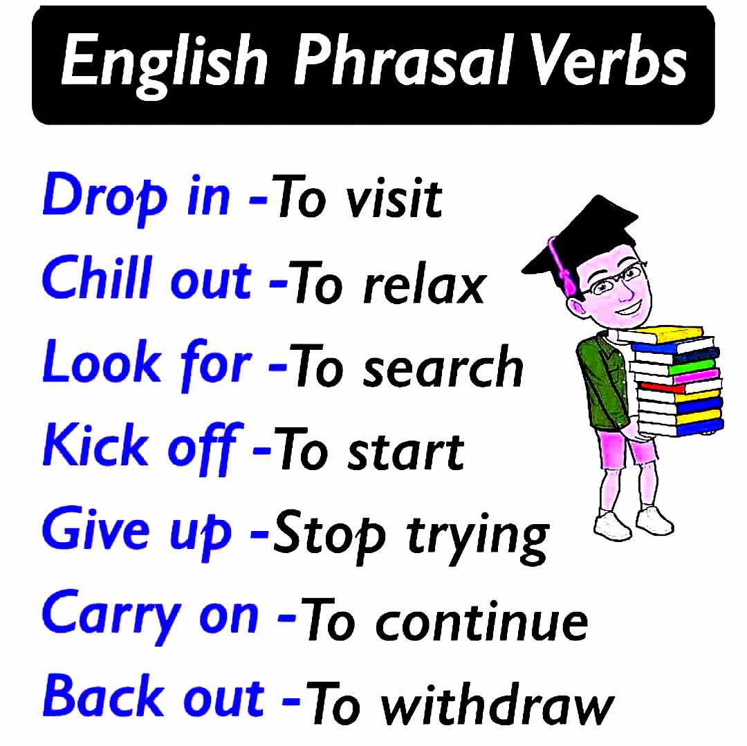 Some useful phrasal verbs #englishwithrana - English with Rana