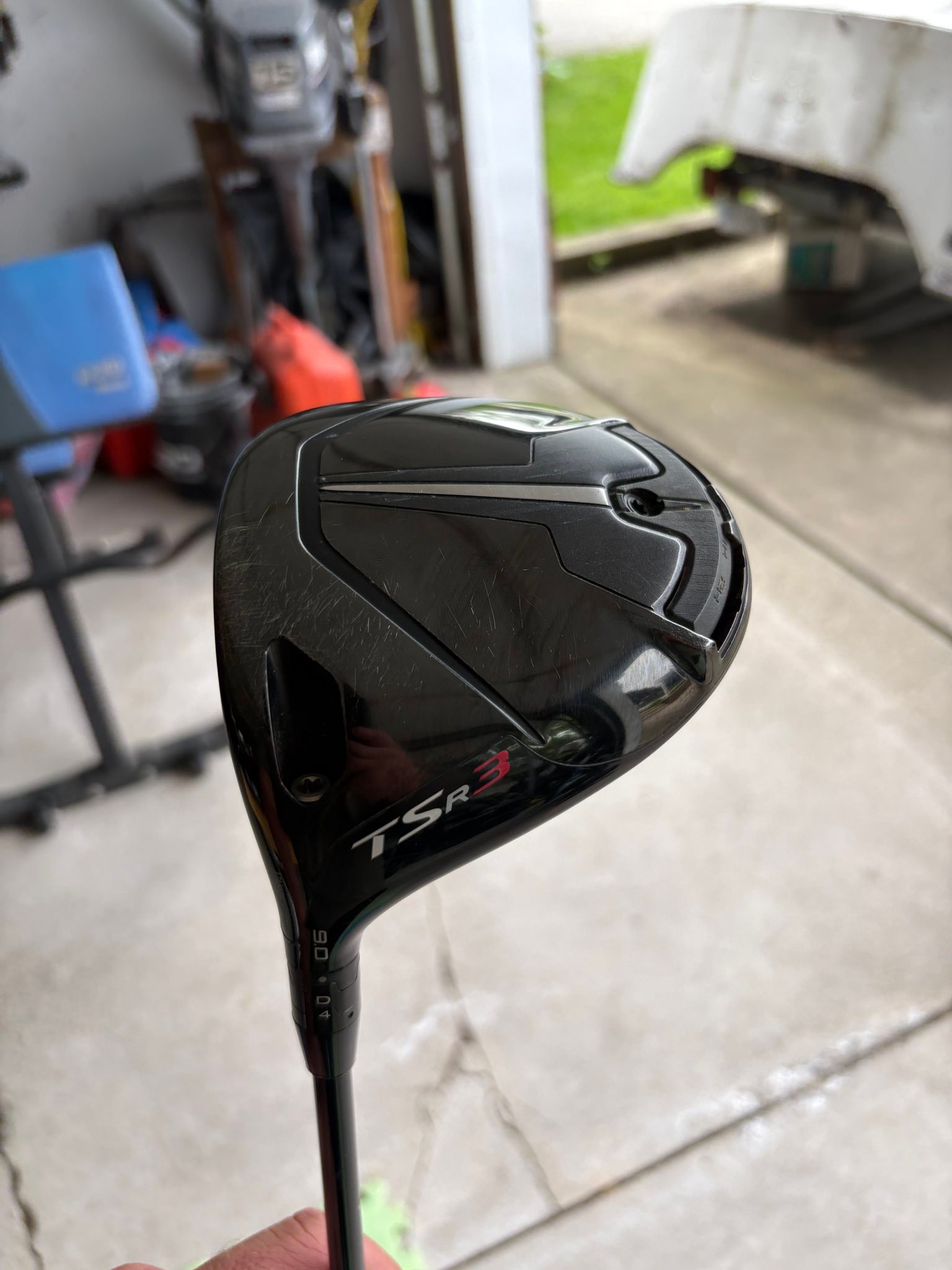 Used Titleist TSR4 9.0 Driver Head – Right Handed, Imported From