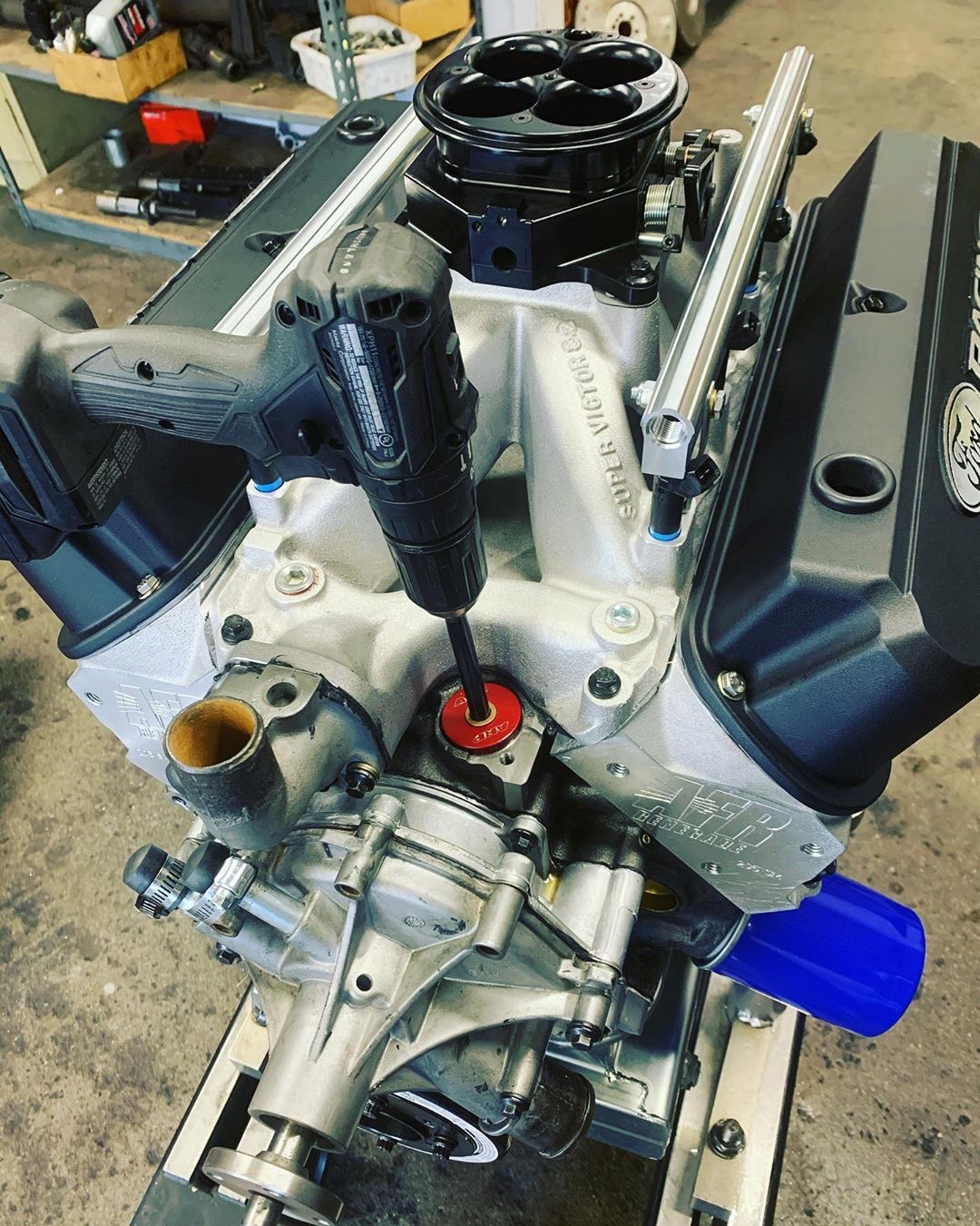 A SCAT crank and rods for this 363”... - SCAT Crankshafts