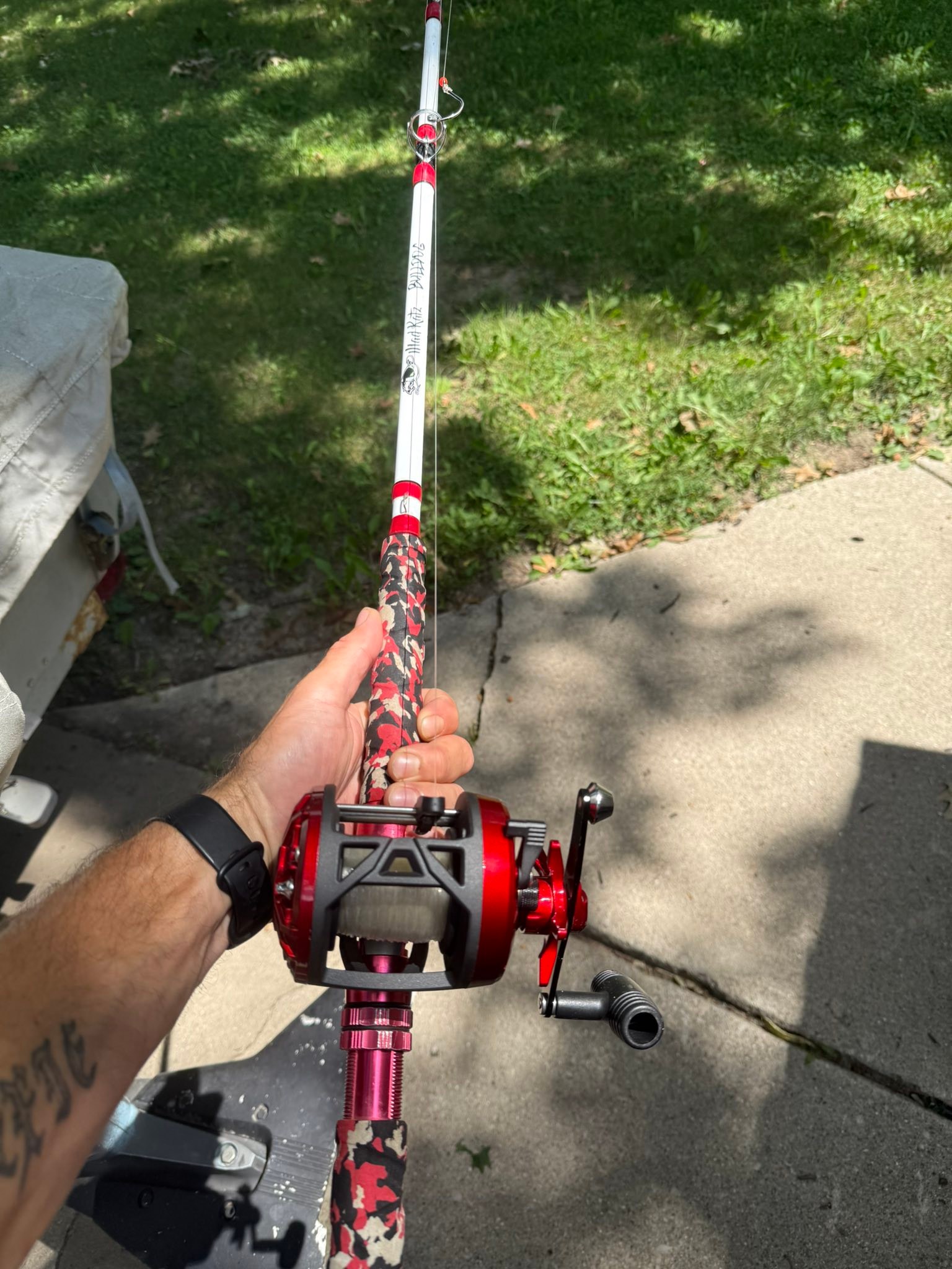 bulldog fishing pole Tenryu Jewel BC67XXH 250g Max The stand Custom Rod Builders