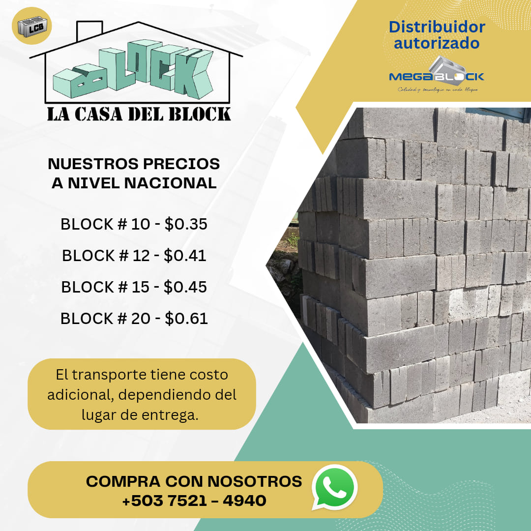 COMPRA CON NOSOTROS 🤩👍... - La Casa del Block - El Salvador