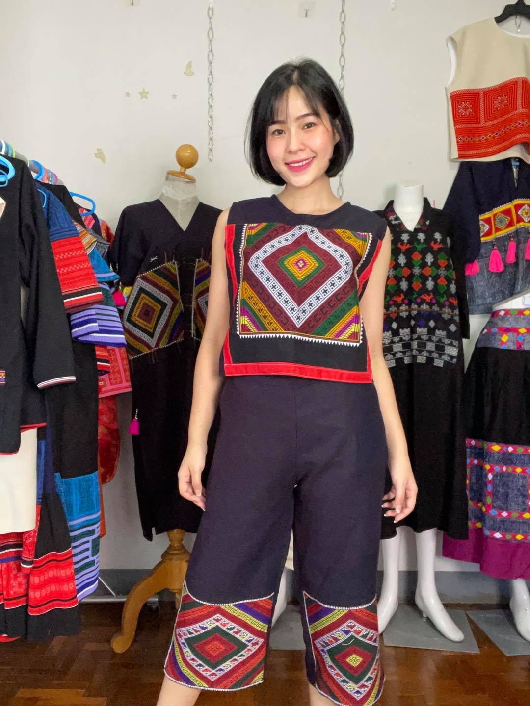 ️ชุดเซ็ทผ้าใยกัญชงแต่งด้วยผ้... - พิมลภัสส์ เสื้อผ้าพื้นเมือง | Facebook