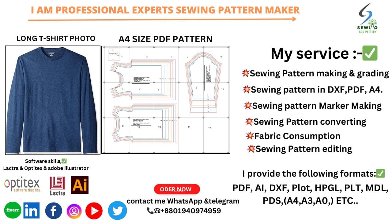 Sewing Cad Pattern