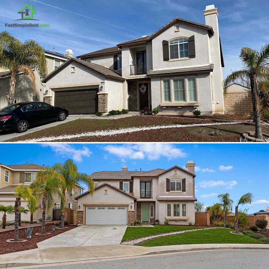 Before🏚& Afters 🏡of our lightly updated... - Fast Simple Sold