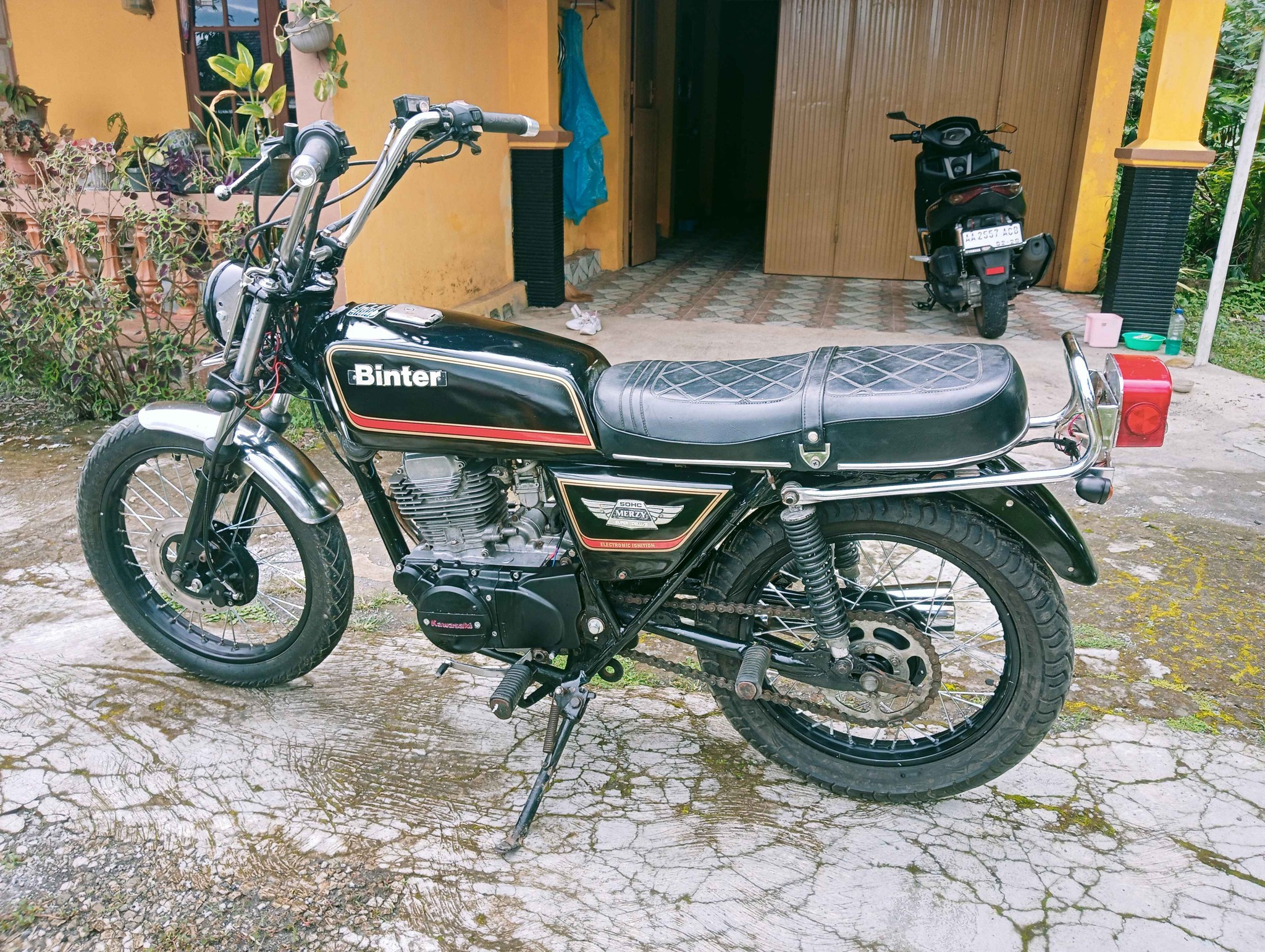 1983 Kawasaki Binter Merzy Kz 200 - Motorcycles & Scooters - Magelang ...