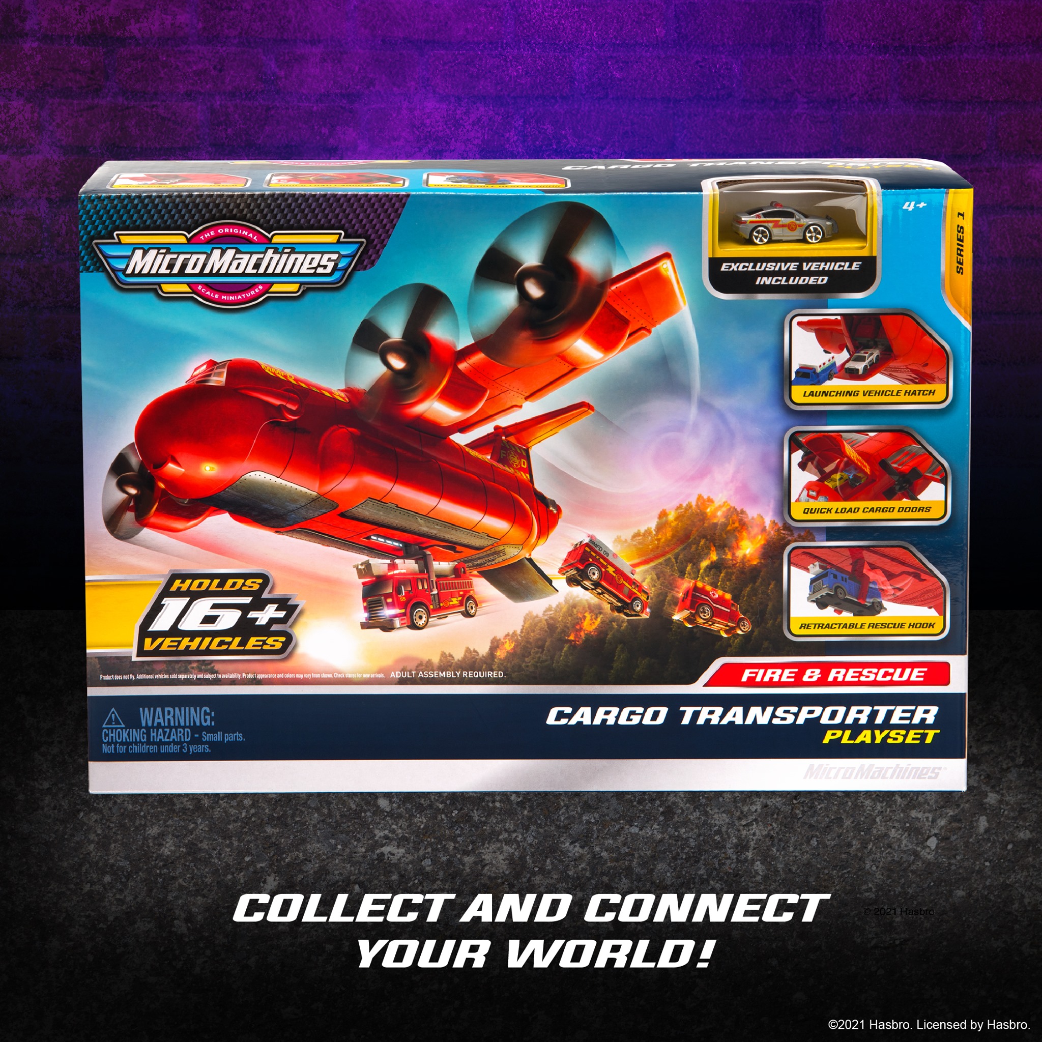 Micro Machines - The MicroMachines Fire & Rescue Cargo...