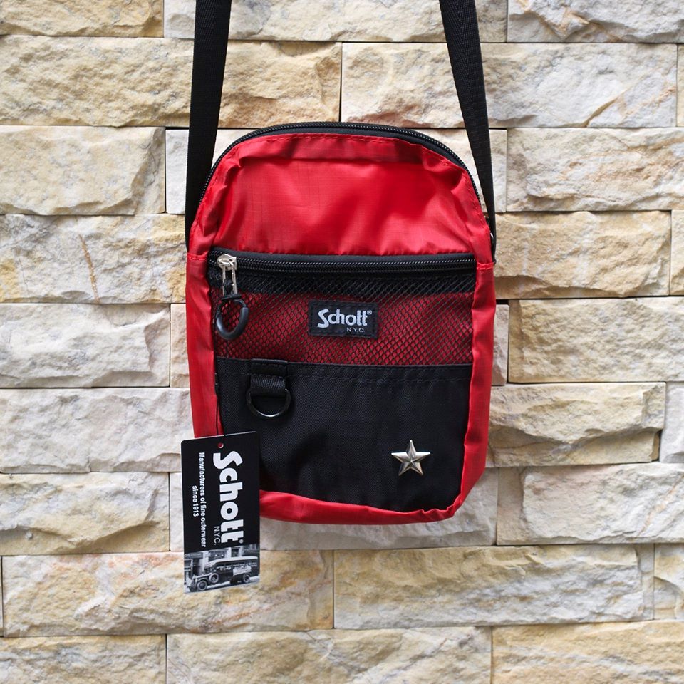 Schott Man - Schott Japan企劃的Nylon Shoulder Bag 夏日最火的隨身小物包...