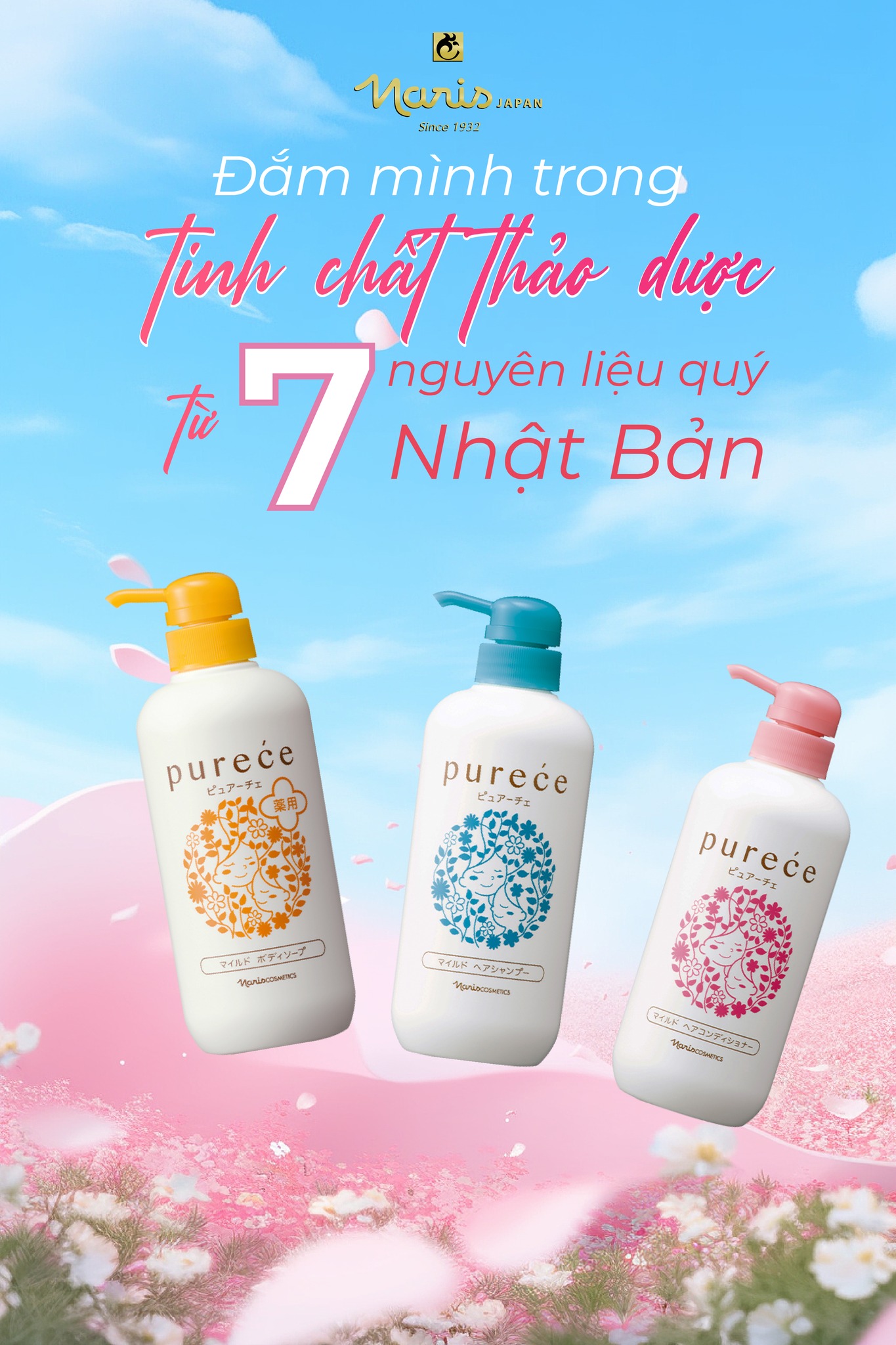 Naris Vietnam - PURECE - YÊU THƯƠNG THUẦN KHIẾN CHO LÀN DA...