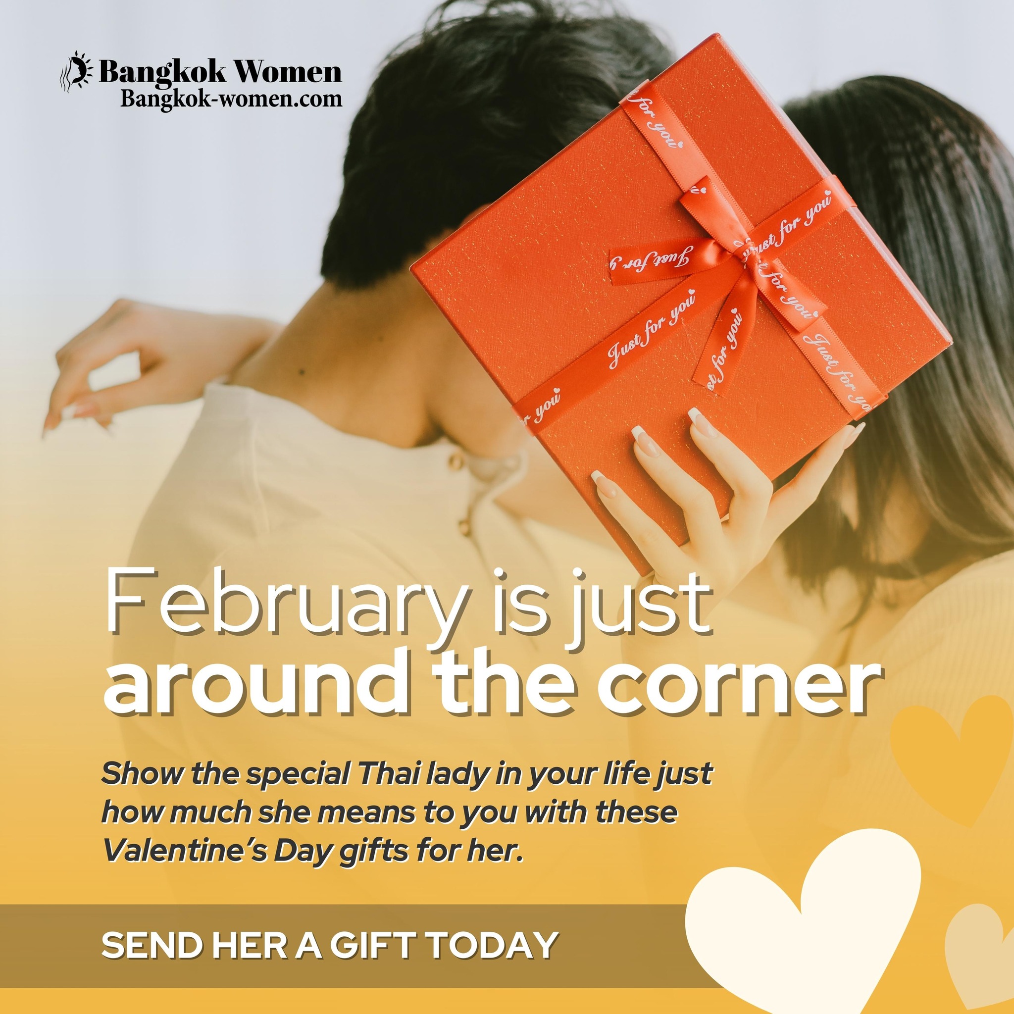Sweetest Love | Flowers Delivery Bangkok For Valentine's Day