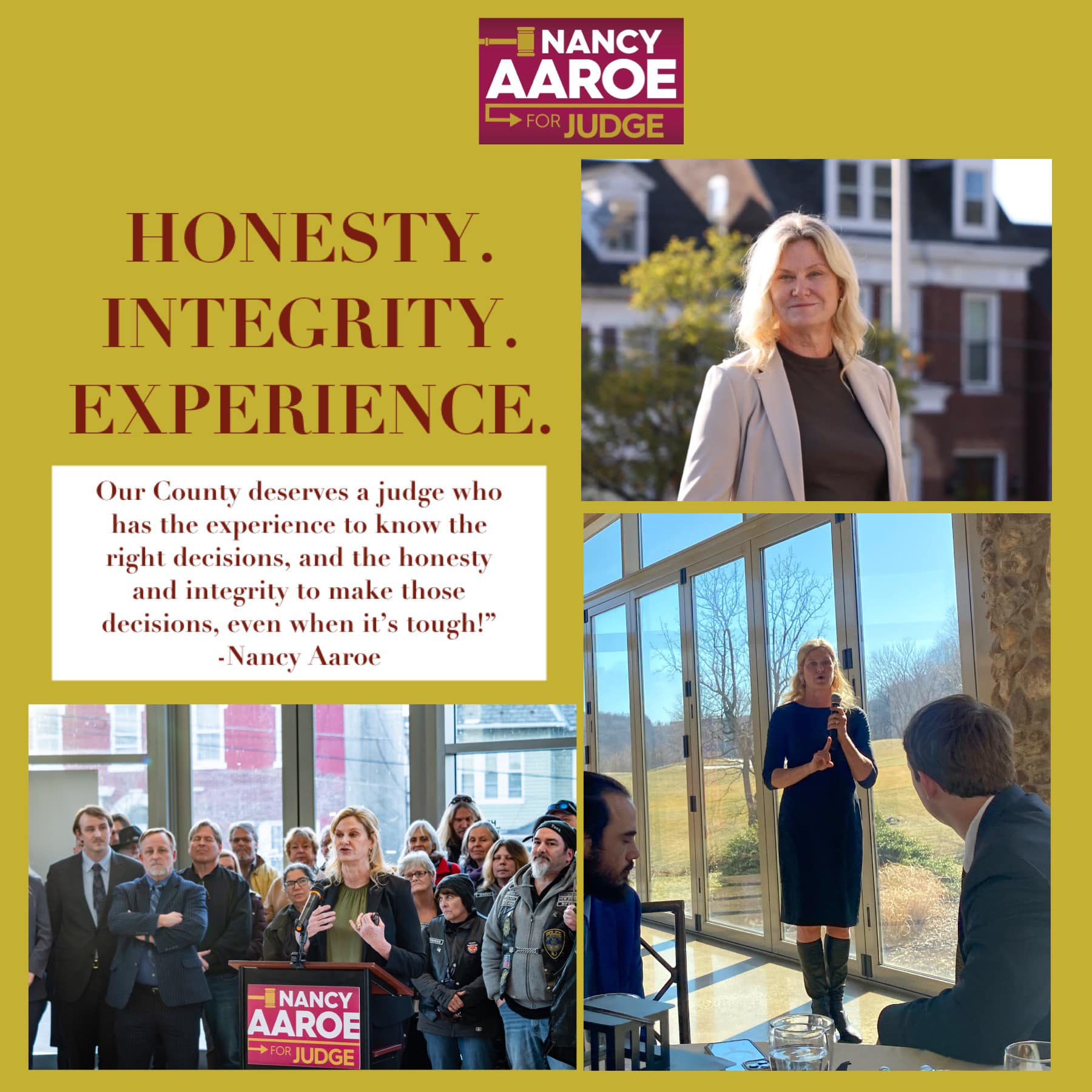 Nancy Aaroe for Northampton County Judge