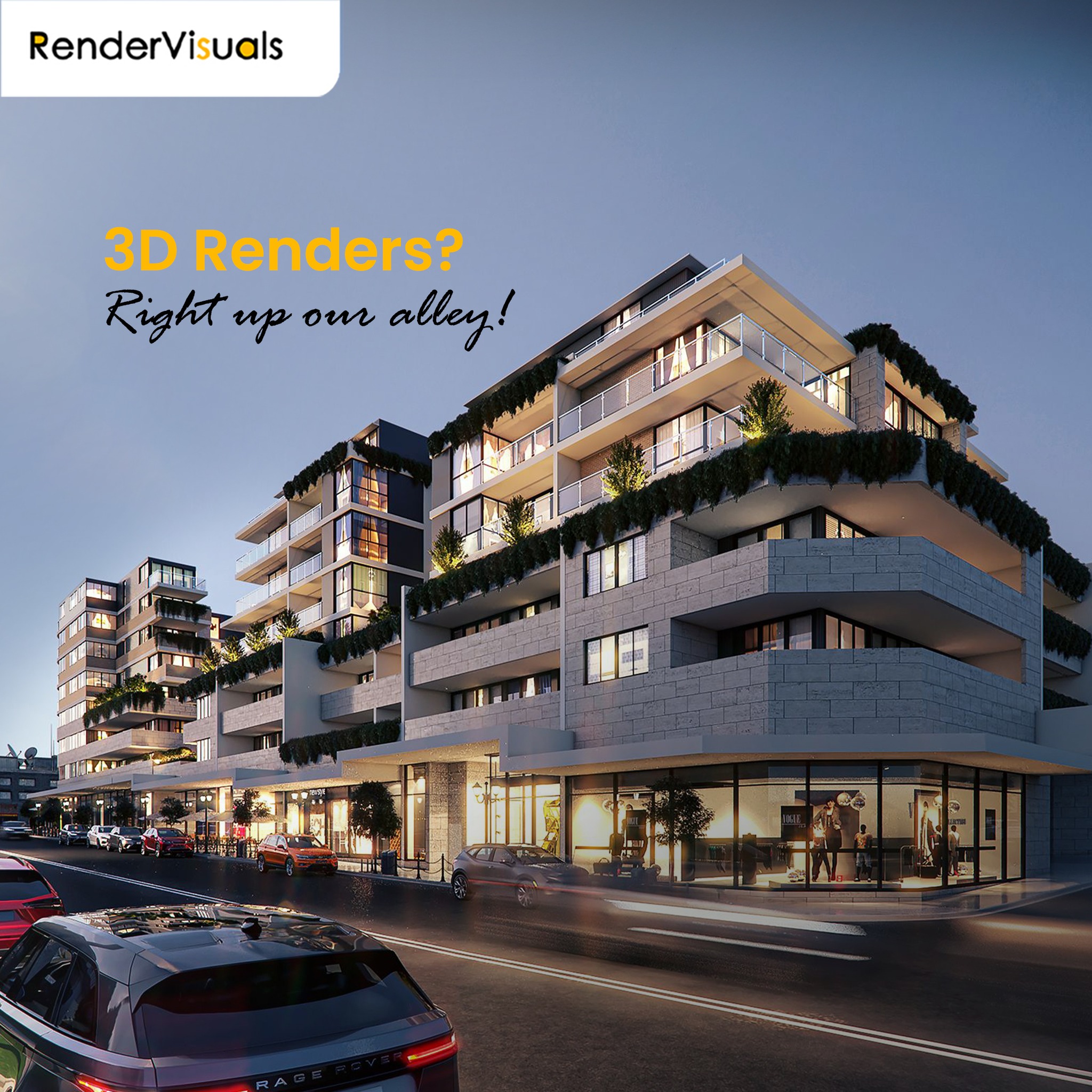 Render Visuals - With Render Visuals, you’re on the road...