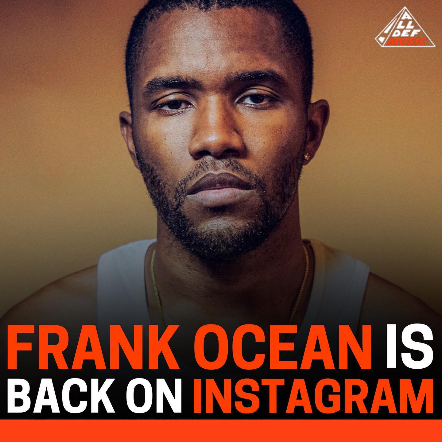 All Def Music - #FrankOcean has finally made his return to...
