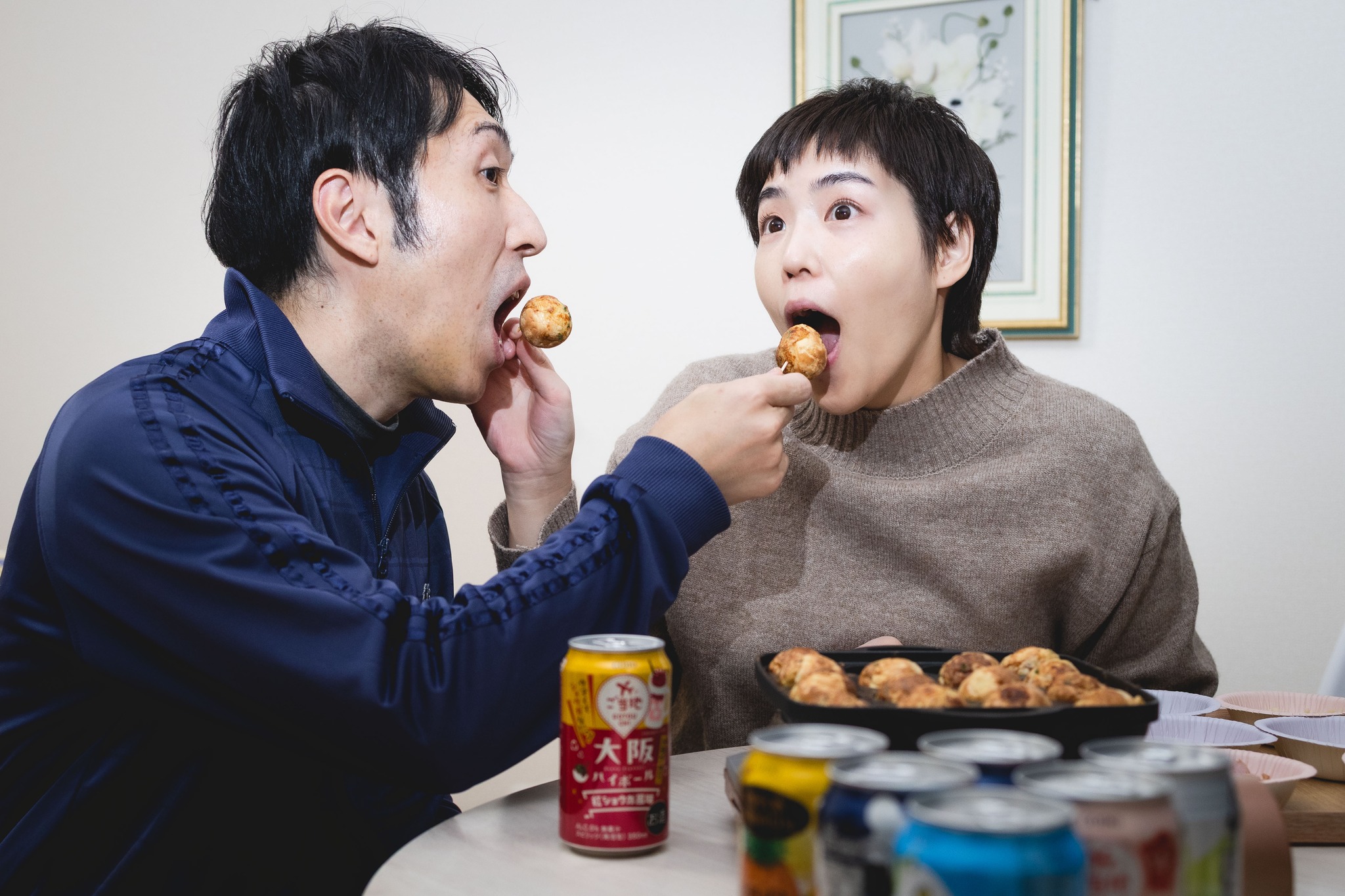 人生初タコパ? 子どもの頃、お祭りの屋台でたこ焼きを買うと 「タコ 