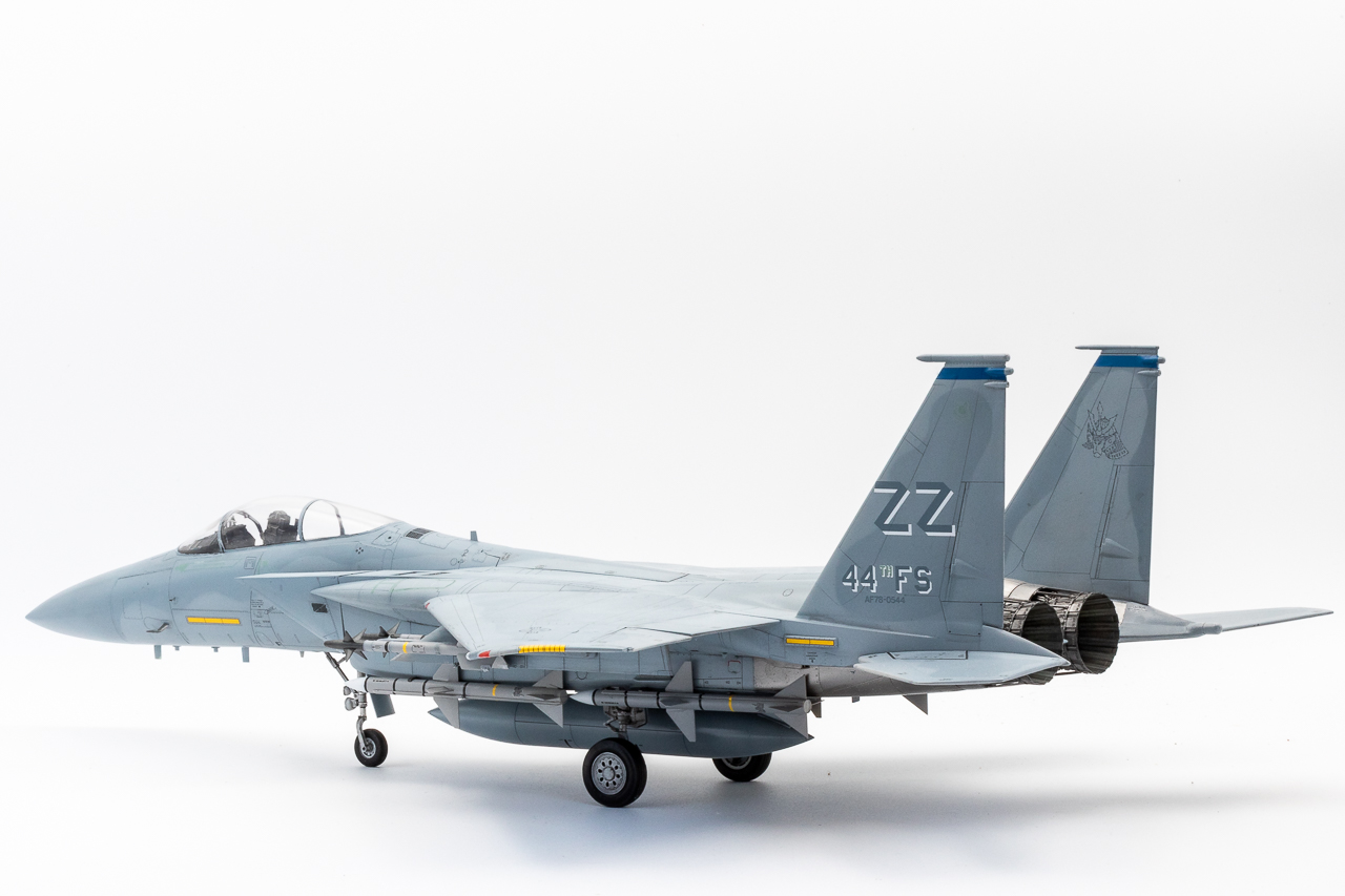 Tamiya 1:32 scale F-15C Eagle model review